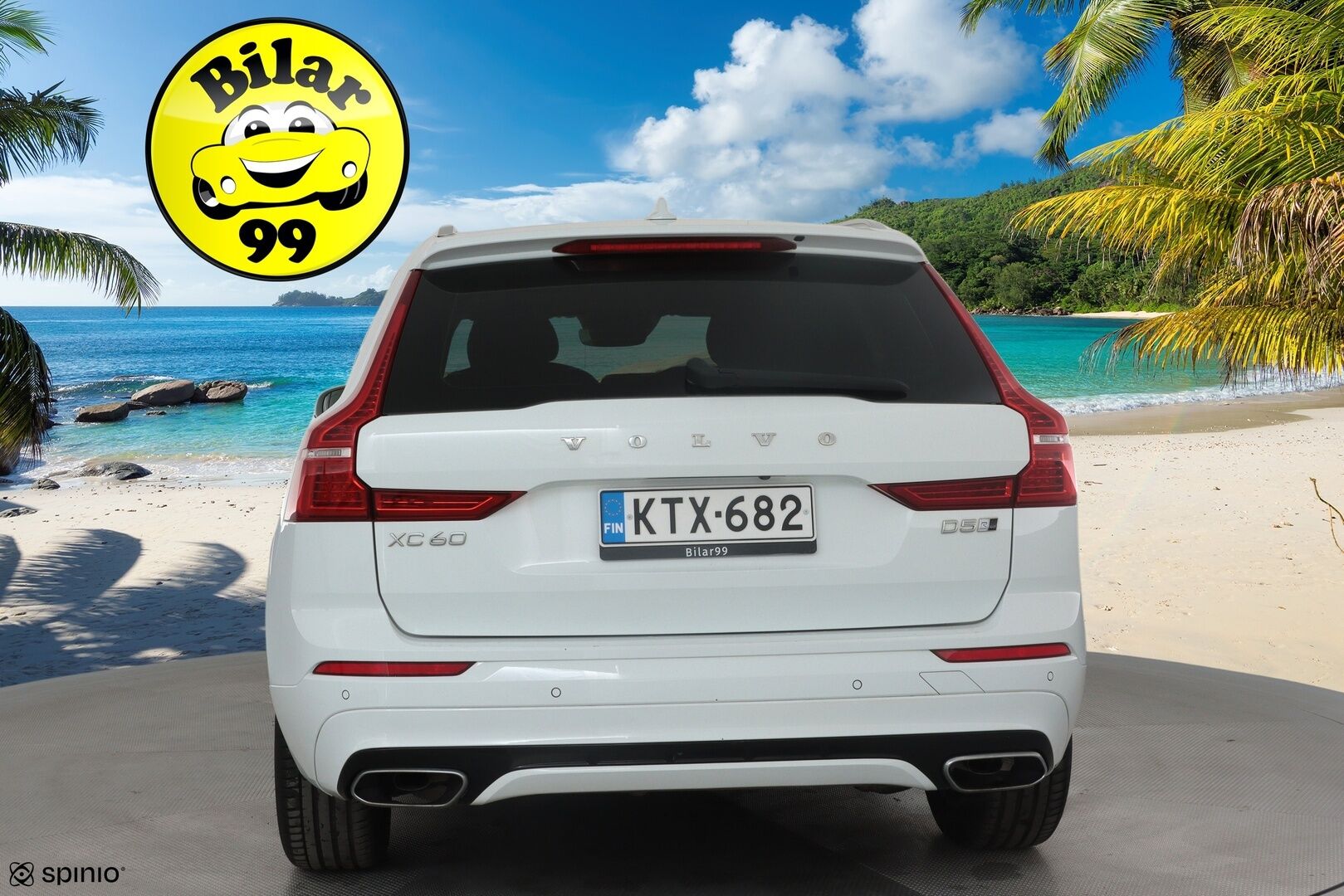 Volvo XC60 2018 D5 AWD R-Design aut *Webasto / Koukku / ACC / Full-LED / P.Kamera / Sporttipenkit / Ilma-alusta / Navi / Kaistavahti* - Kahdet Renkaat