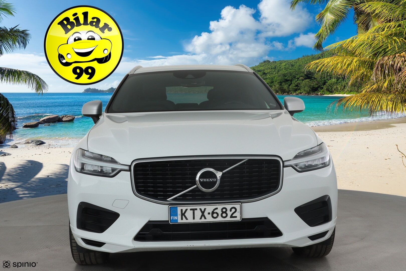 Volvo XC60 2018 D5 AWD R-Design aut *Webasto / Koukku / ACC / Full-LED / P.Kamera / Sporttipenkit / Ilma-alusta / Navi / Kaistavahti* - Kahdet Renkaat