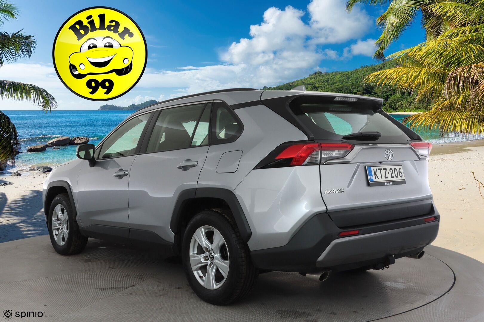 Toyota RAV4 2021 2,0 VVT-iE Active Multidrive S * ACC / Koukku / P.kamera / Lohko+Sisä / Navi / LED / Keyless / Sähköluukku * - Suomi-auto / Kahdet renkaat aluvanteilla / Merkkihuollettu - HULLUT AVAJAISHULINAT KORKOTARJOUS 3,29 %