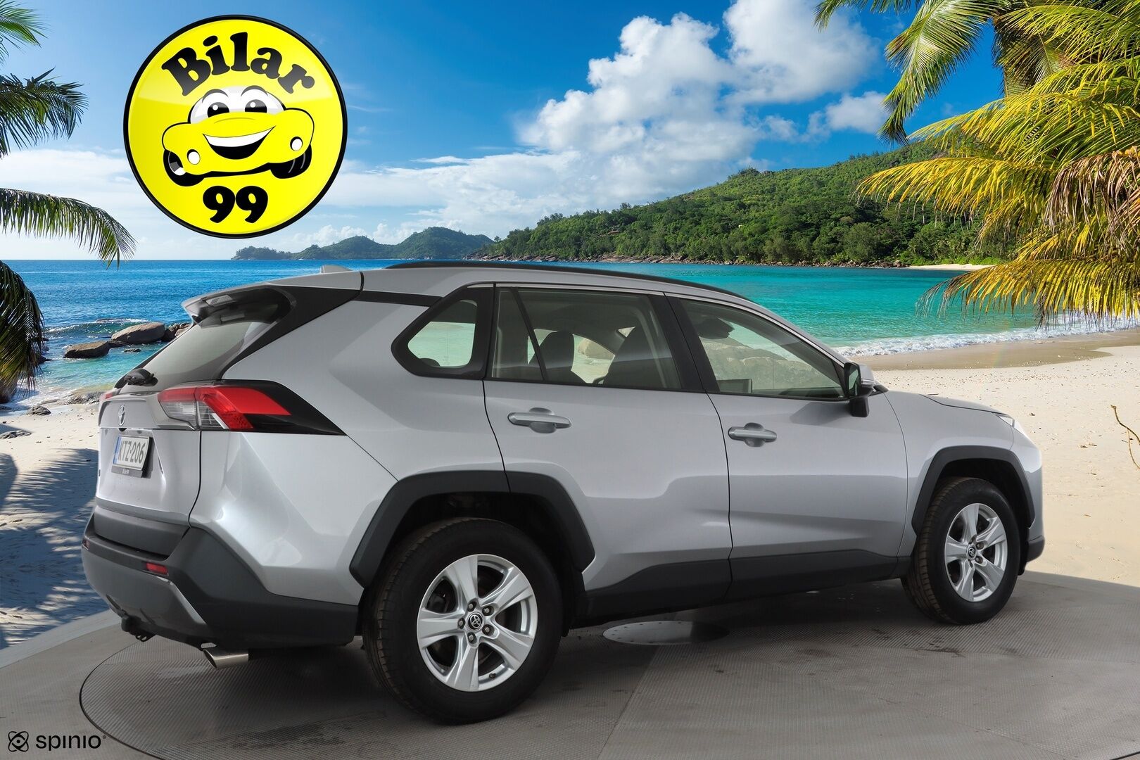 Toyota RAV4 2021 2,0 VVT-iE Active Multidrive S * ACC / Koukku / P.kamera / Lohko+Sisä / Navi / LED / Keyless / Sähköluukku * - Suomi-auto / Kahdet renkaat aluvanteilla / Merkkihuollettu - HULLUT AVAJAISHULINAT KORKOTARJOUS 3,29 %