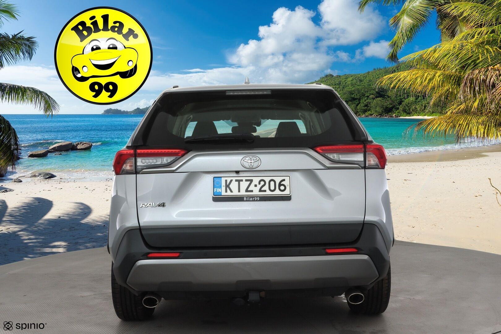 Toyota RAV4 2021 2,0 VVT-iE Active Multidrive S * ACC / Koukku / P.kamera / Lohko+Sisä / Navi / LED / Keyless / Sähköluukku * - Suomi-auto / Kahdet renkaat aluvanteilla / Merkkihuollettu - HULLUT AVAJAISHULINAT KORKOTARJOUS 3,29 %