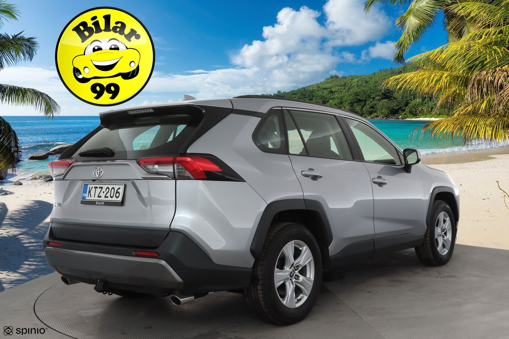 Toyota RAV4 2021 2,0 VVT-iE Active Multidrive S * ACC / Koukku / P.kamera / Lohko+Sisä / Navi / LED / Keyless / Sähköluukku * - Suomi-auto / Kahdet renkaat aluvanteilla / Merkkihuollettu - HULLUT AVAJAISHULINAT KORKOTARJOUS 3,29 %