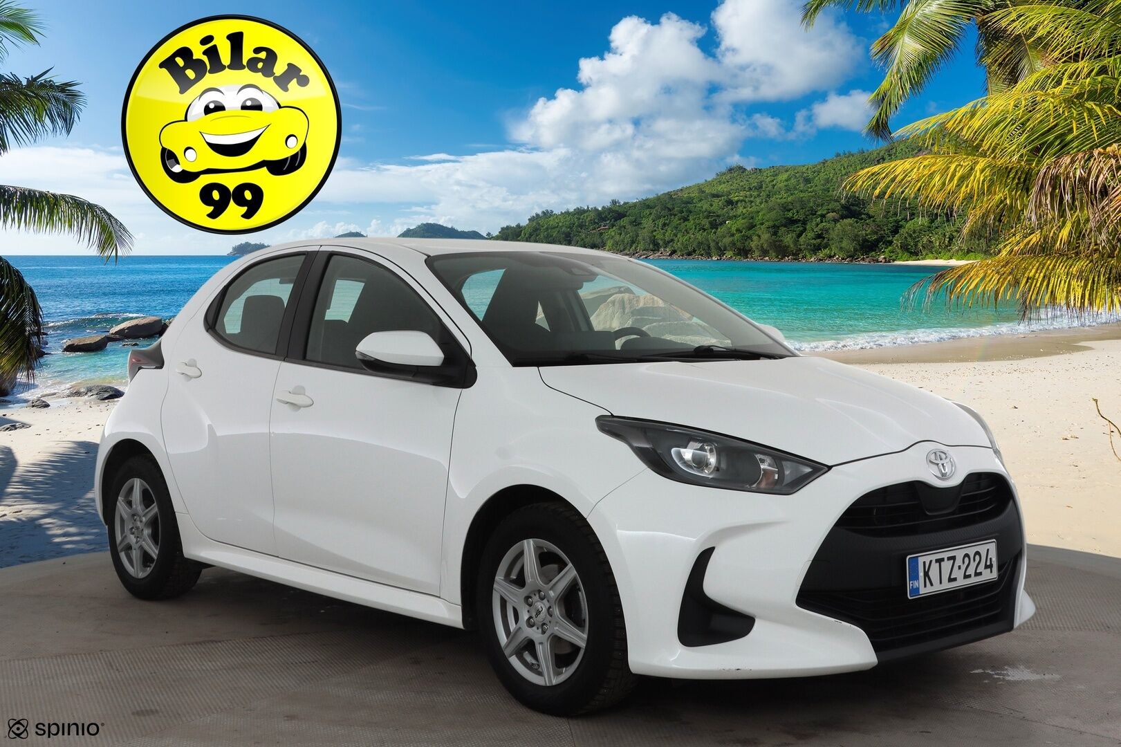 Toyota Yaris 2020 1,0 VVT-i Life * 1.Om Suomi-auto / ACC / Bluetooth / Kaistavahti / 2xRenkaat * - *Juuri saapunut! Liikennemerkkien tunnistus / AppleCarPlay / AndroidAuto / Siisti*