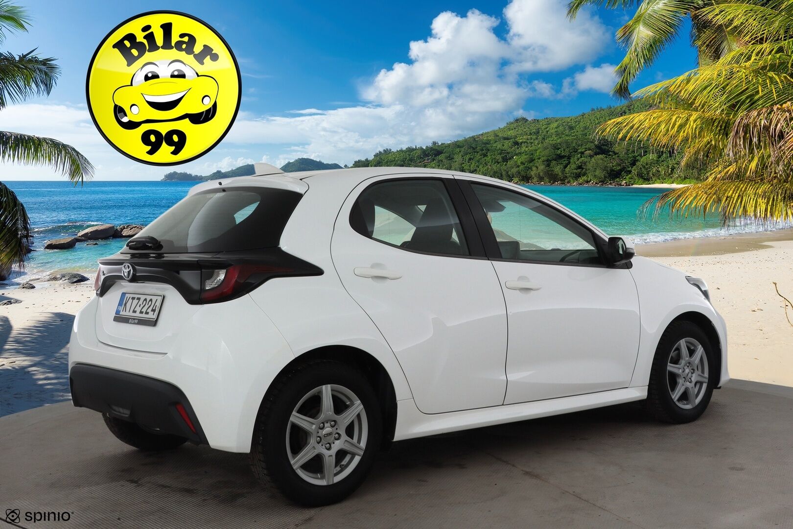 Toyota Yaris 2020 1,0 VVT-i Life * 1.Om Suomi-auto / ACC / Bluetooth / Kaistavahti / 2xRenkaat * - *Juuri saapunut! Liikennemerkkien tunnistus / AppleCarPlay / AndroidAuto / Siisti*