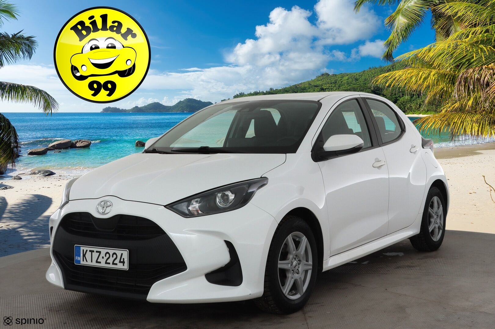 Toyota Yaris 2020 1,0 VVT-i Life * 1.Om Suomi-auto / ACC / Bluetooth / Kaistavahti / 2xRenkaat * - HULLUT JOULUT KORKOTARJOUS 2,49% 