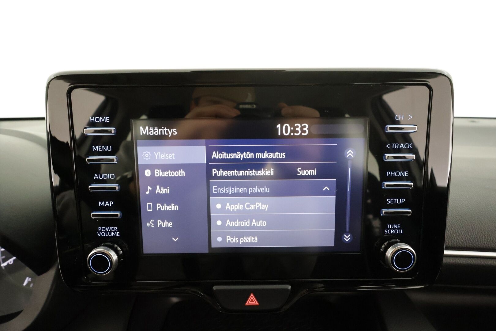 Toyota Yaris 2020 1,0 VVT-i Life * 1.Om Suomi-auto / ACC / Bluetooth / Kaistavahti / 2xRenkaat * - *Juuri saapunut! Liikennemerkkien tunnistus / AppleCarPlay / AndroidAuto / Siisti*