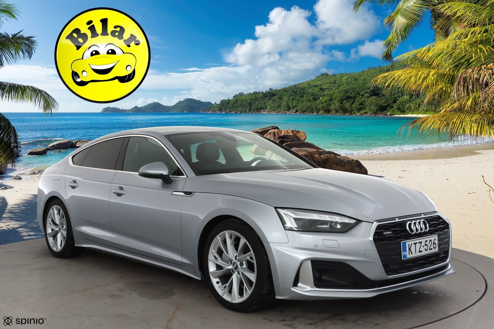 Audi A5 2021 Sportback Business Advanced 40 TFSI MHEV quattro S tronic - | Vakkari | Webasto | LED  | P.Kamera | Puolinahat | Digimittaristo | Navi | Apple&Android | 1.Om Suomi-auto | Kahdet Renkaat |
