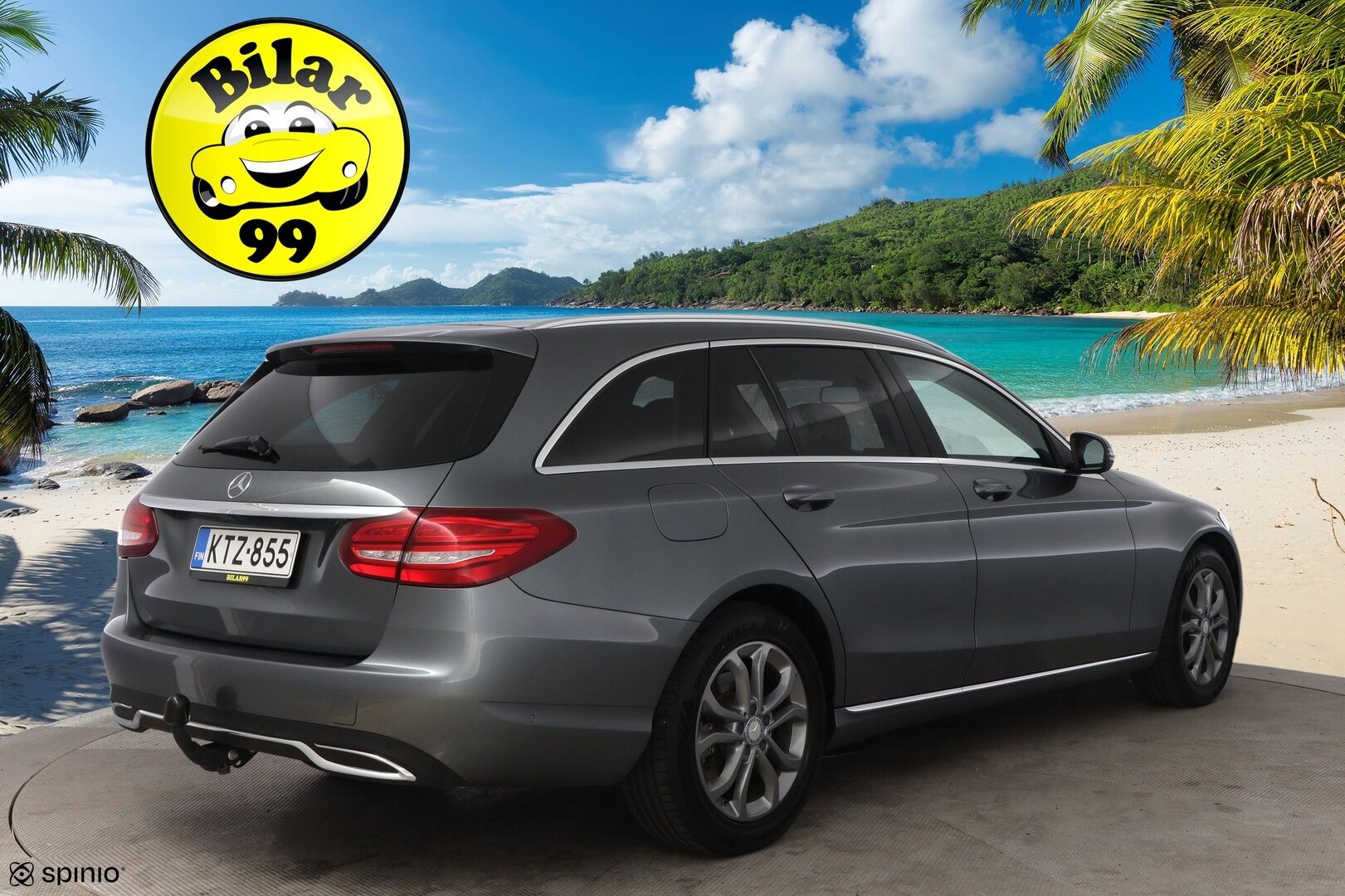 Mercedes-Benz C 2016 250 d T 4Matic A - Webasto / Vetokoukku / Puolinahkasisusta / Sähköpenkit / ILS LED / Sähköluukku / Lohko & Sisäpistoke!