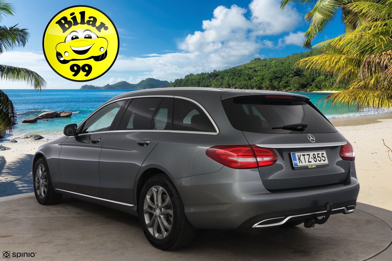 Mercedes-Benz C 2016 250 d T 4Matic A - Webasto / Vetokoukku / Puolinahkasisusta / Sähköpenkit / ILS LED / Sähköluukku / Lohko & Sisäpistoke!