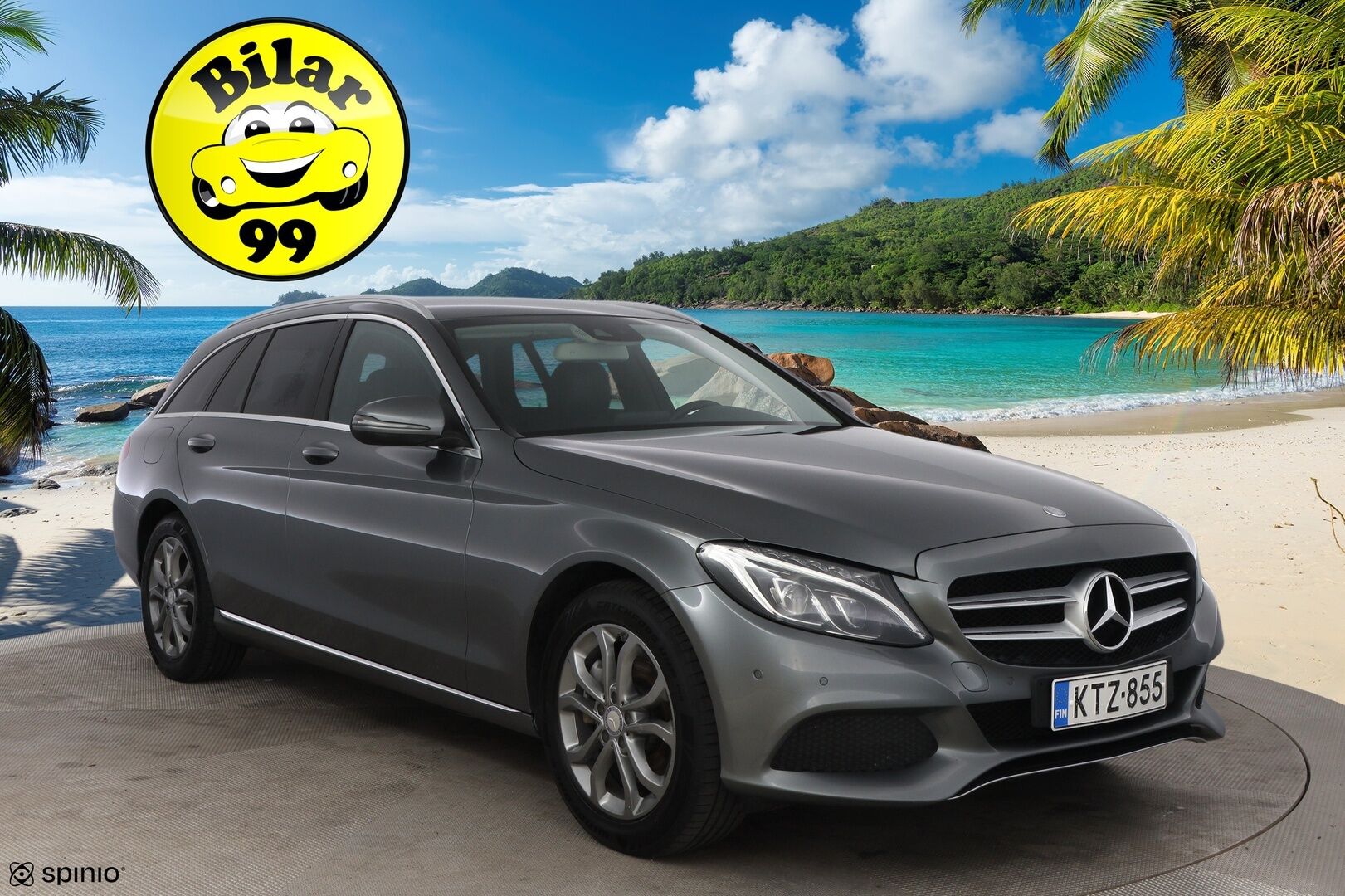 Mercedes-Benz C 2016 250 d T 4Matic A - Webasto / Vetokoukku / Puolinahkasisusta / Sähköpenkit / ILS LED / Sähköluukku / Lohko & Sisäpistoke!