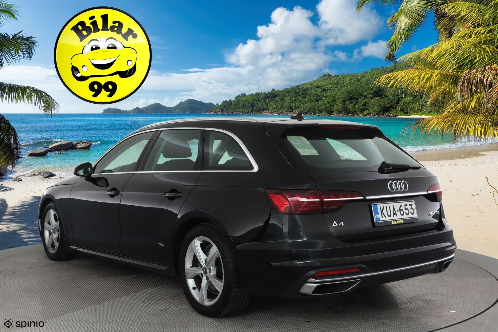 Audi A4 2021 Avant Business Advanced Comfort Edition 35 TFSI 110kW MHEV S tronic **Adapt.vakkari / Webasto / Matrix LED** - Suomi-auto / Kahdet renkaat aluvanteilla / Hierovat etuistuimet / Koukku / Ratinlämmitin 