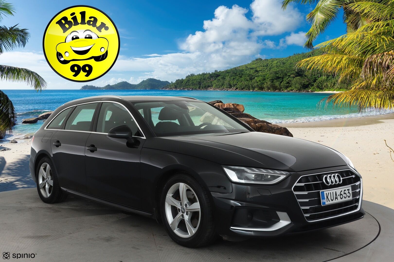Audi A4 2021 Avant Business Advanced Comfort Edition 35 TFSI 110kW MHEV S tronic **Adapt.vakkari / Webasto / Matrix LED** - Suomi-auto / Kahdet renkaat aluvanteilla / Hierovat etuistuimet / Koukku / Ratinlämmitin 