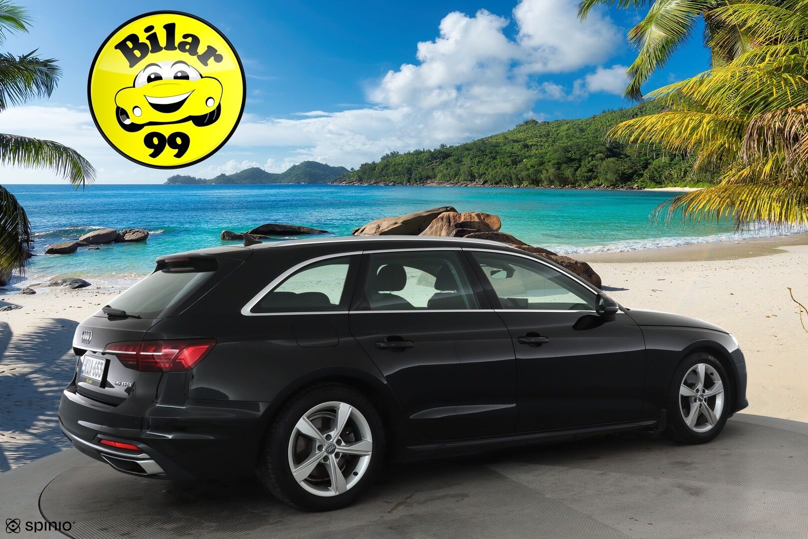 Audi A4 2021 Avant Business Advanced Comfort Edition 35 TFSI 110kW MHEV S tronic **Adapt.vakkari / Webasto / Matrix LED** - Suomi-auto / Kahdet renkaat aluvanteilla / Hierovat etuistuimet / Koukku / Ratinlämmitin 
