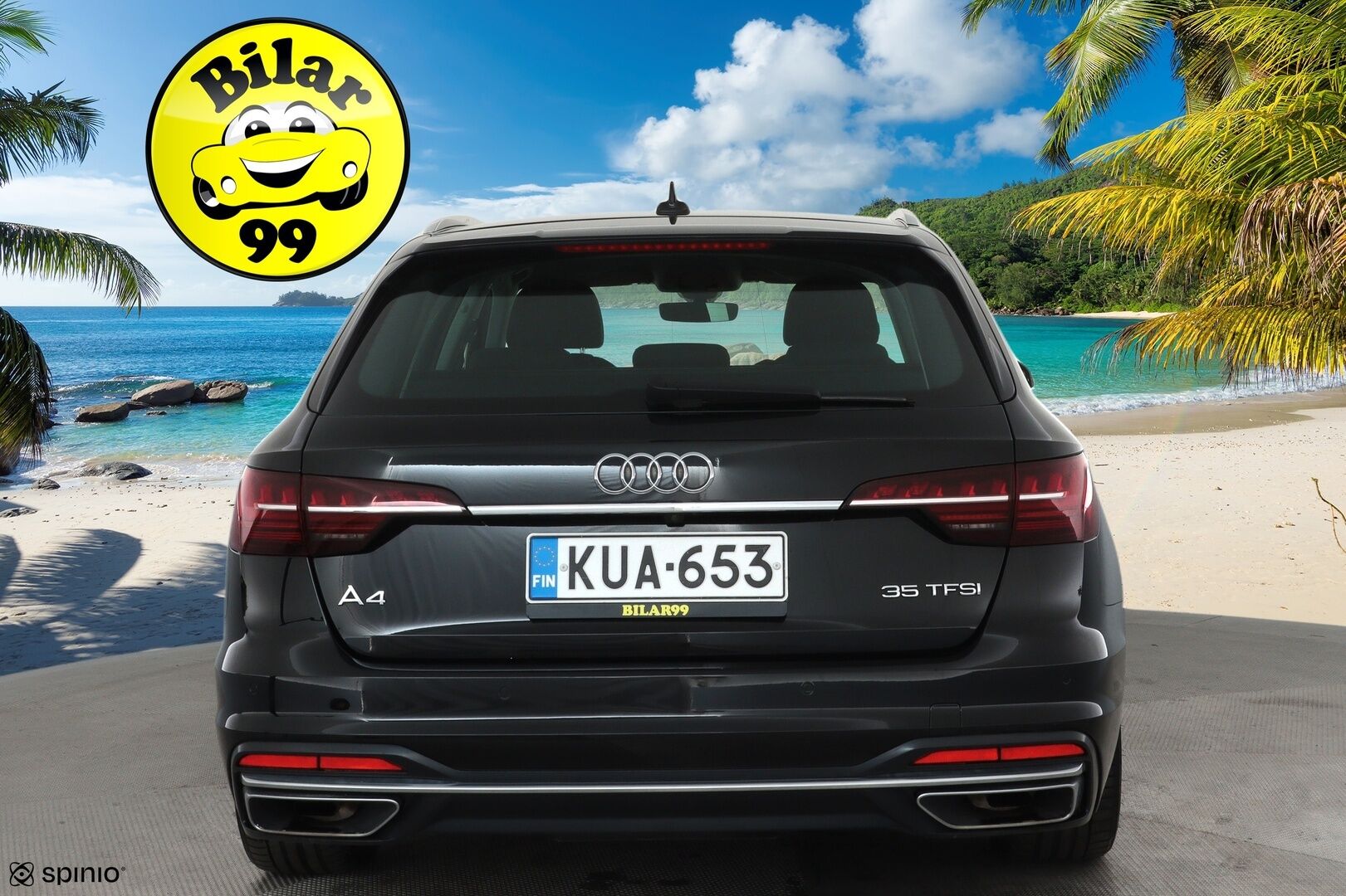 Audi A4 2021 Avant Business Advanced Comfort Edition 35 TFSI 110kW MHEV S tronic **Adapt.vakkari / Webasto / Matrix LED** - Suomi-auto / Kahdet renkaat aluvanteilla / Hierovat etuistuimet / Koukku / Ratinlämmitin 