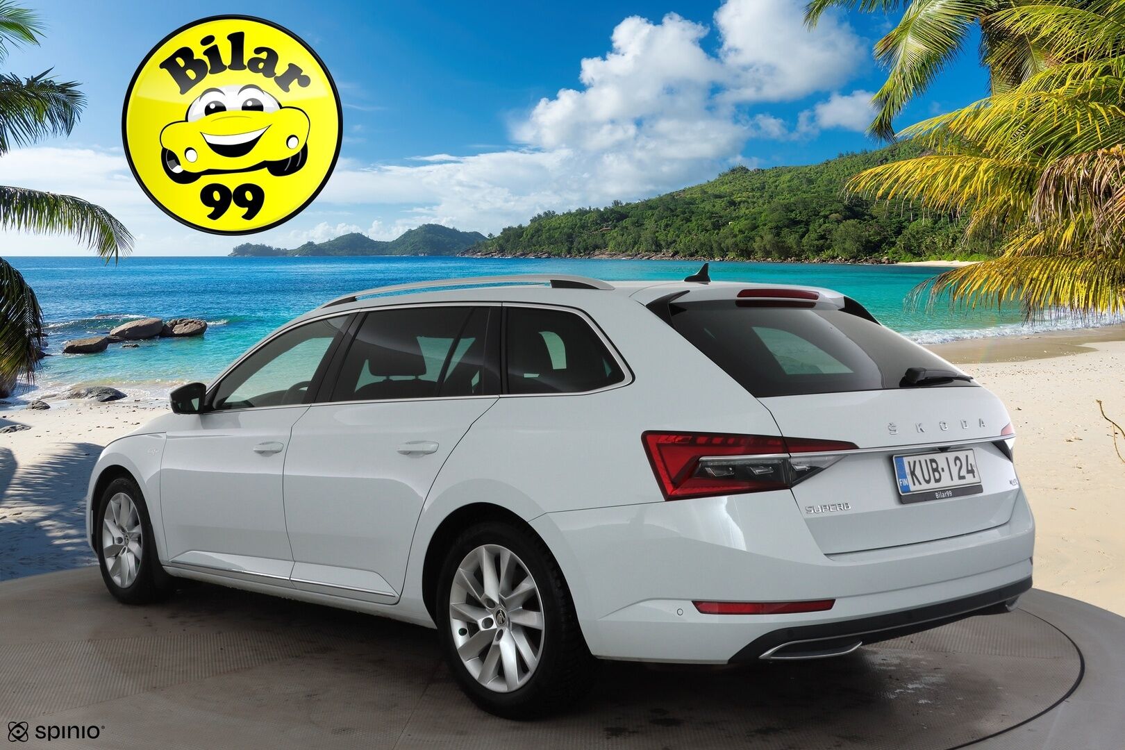 Skoda Superb 2021 Combi 2,0 TDI 200 4x4 L&K DSG * Matrix-LED / Panorama / ACC / Webasto / Koukku / Hierova & Ilmastoitu Muistipenkki  * - 360° / Canton / Keyless / Navi / Suomi-auto / Kahdet renkaat / Merkkihuollettu - HULLUT JOULUT KORKOTARJOUS 2,49% 