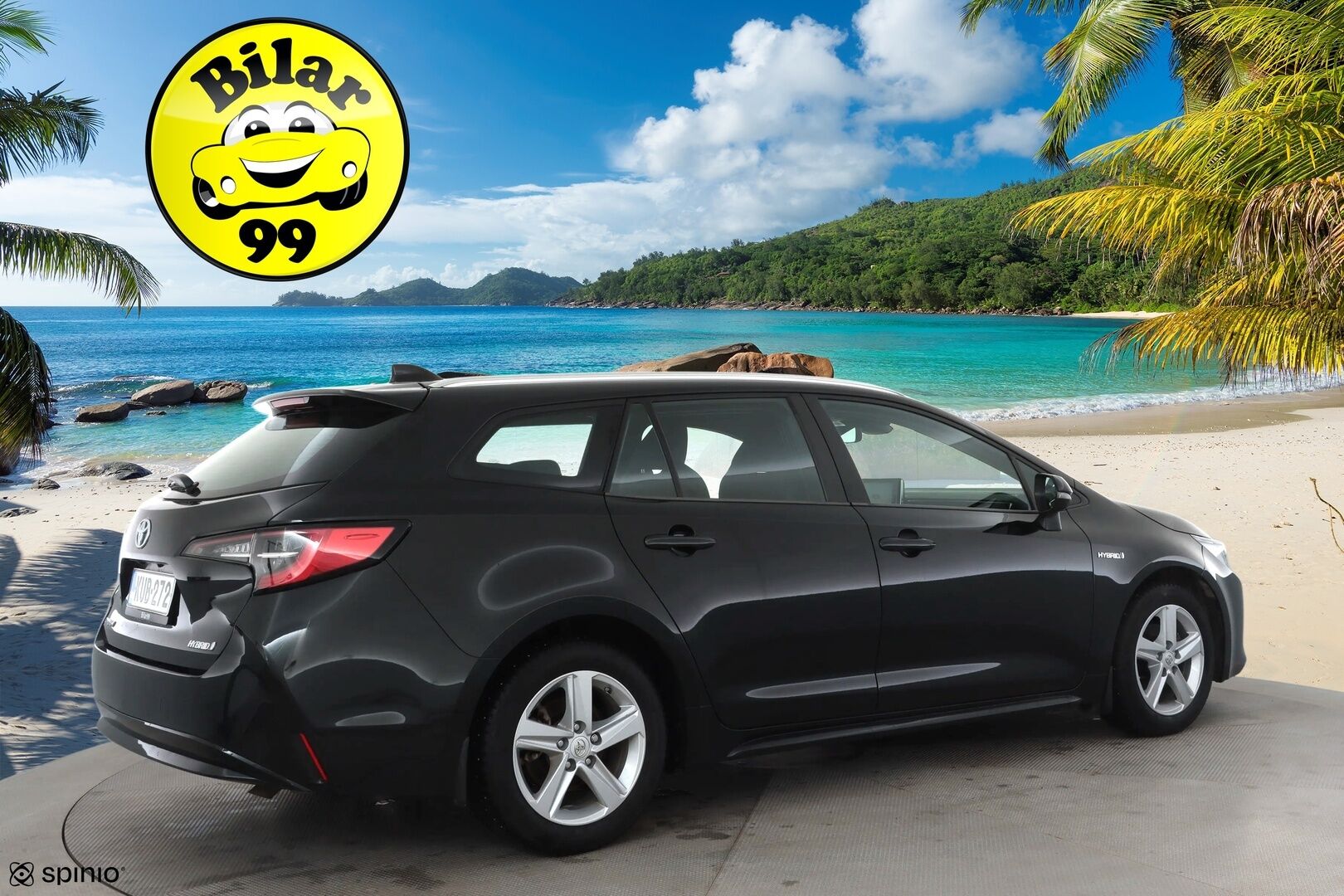 Toyota Corolla 2021 Touring Sports 1,8 Hybrid Active Edition * ACC / P.kamera / Navi / LED / Keyless / Sähköluukku / Ratinlämmitin * - Suomi-auto / Kahdet renkaat aluvanteilla / Merkkihuollettu