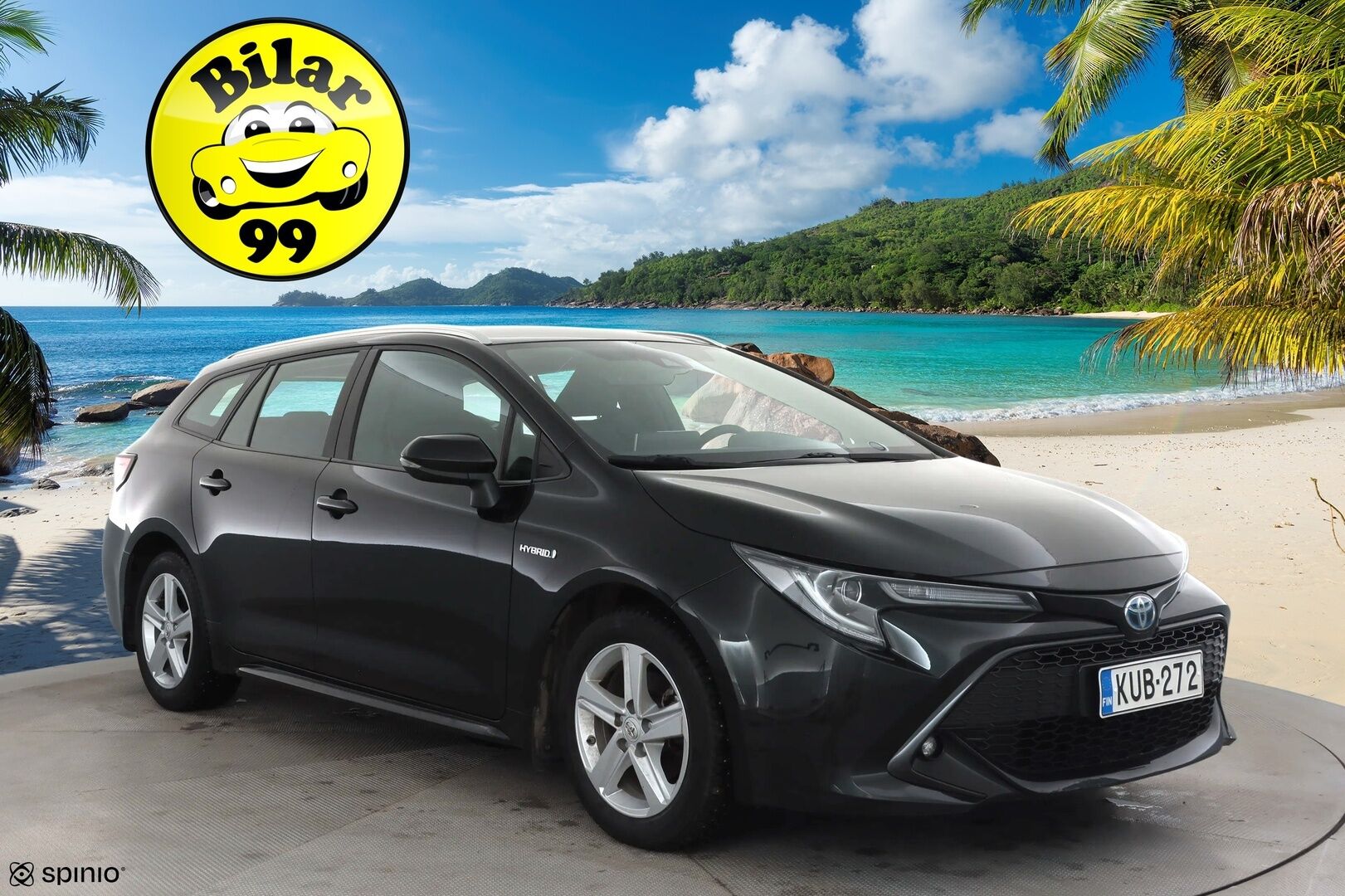 Toyota Corolla 2021 Touring Sports 1,8 Hybrid Active Edition * ACC / P.kamera / Navi / LED / Keyless / Sähköluukku / Ratinlämmitin * - Suomi-auto / Kahdet renkaat aluvanteilla / Merkkihuollettu
