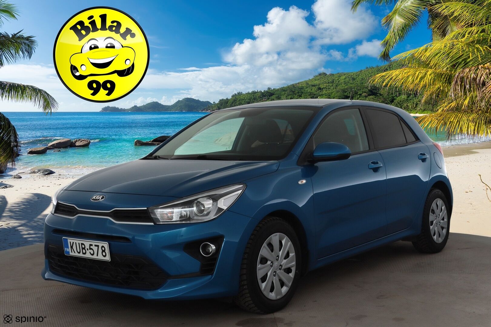 Kia Rio 2021 1,0 T-GDI 100hv LX DCT * Vakkari / Bluetooth / Ratinlämmitin / 2xRenkaat * - Suomi-auto