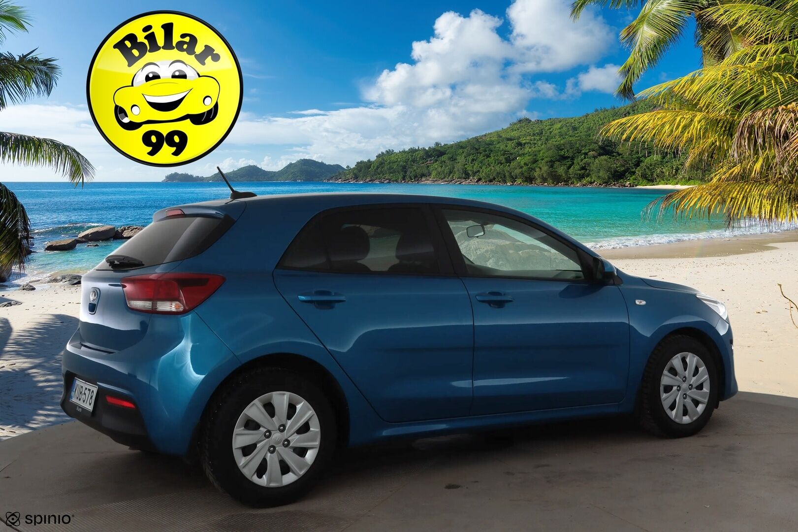 Kia Rio 2021 1,0 T-GDI 100hv LX DCT * Vakkari / Bluetooth / Ratinlämmitin / 2xRenkaat * - Suomi-auto / Hyvällä huoltohistorialla! - HULLUT AVAJAISHULINAT KORKOTARJOUS 3,29 %