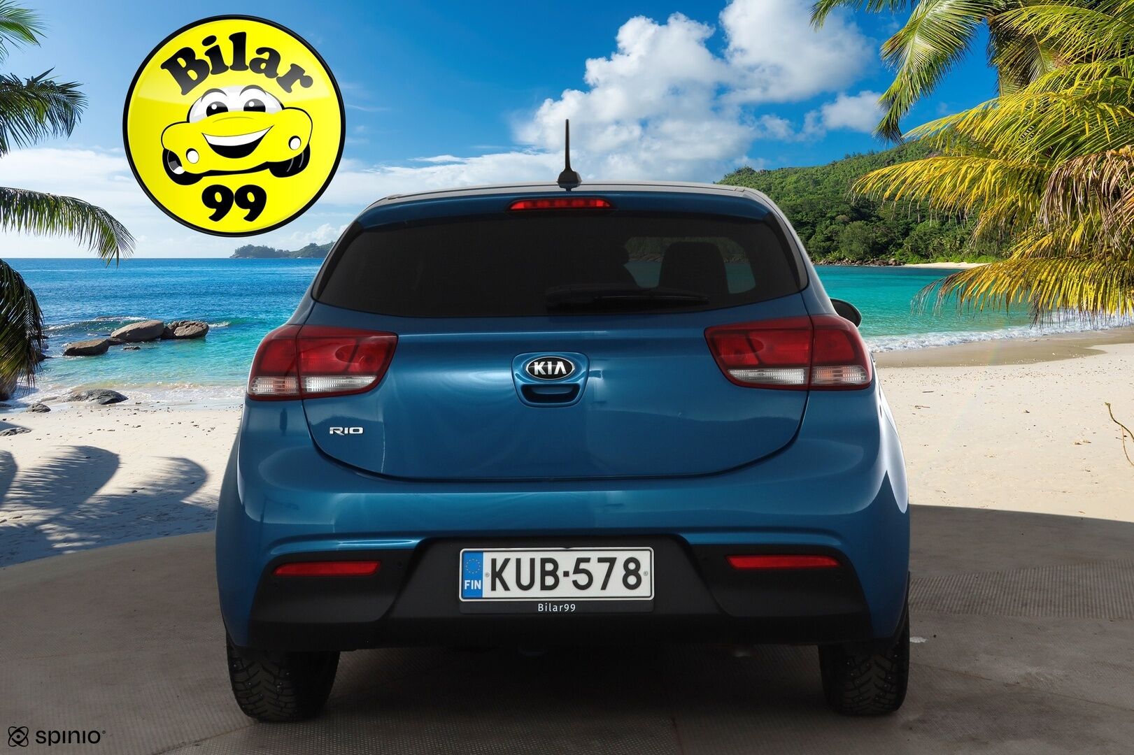 Kia Rio 2021 1,0 T-GDI 100hv LX DCT * Vakkari / Bluetooth / Ratinlämmitin / 2xRenkaat * - Suomi-auto / Hyvällä huoltohistorialla! - HULLUT AVAJAISHULINAT KORKOTARJOUS 3,29 %