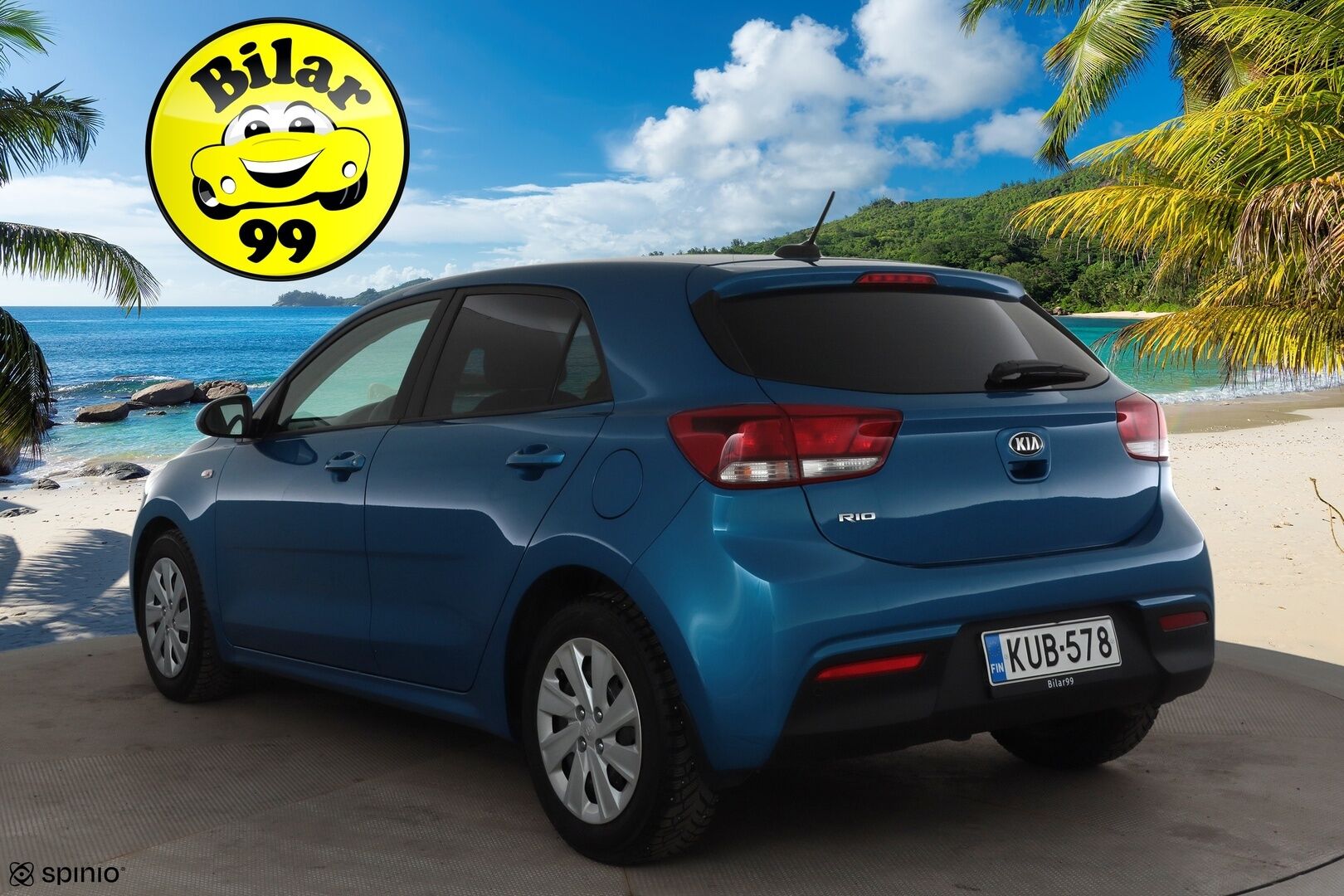 Kia Rio 2021 1,0 T-GDI 100hv LX DCT * Vakkari / Bluetooth / Ratinlämmitin / 2xRenkaat * - Suomi-auto / Hyvällä huoltohistorialla! - HULLUT AVAJAISHULINAT KORKOTARJOUS 3,29 %