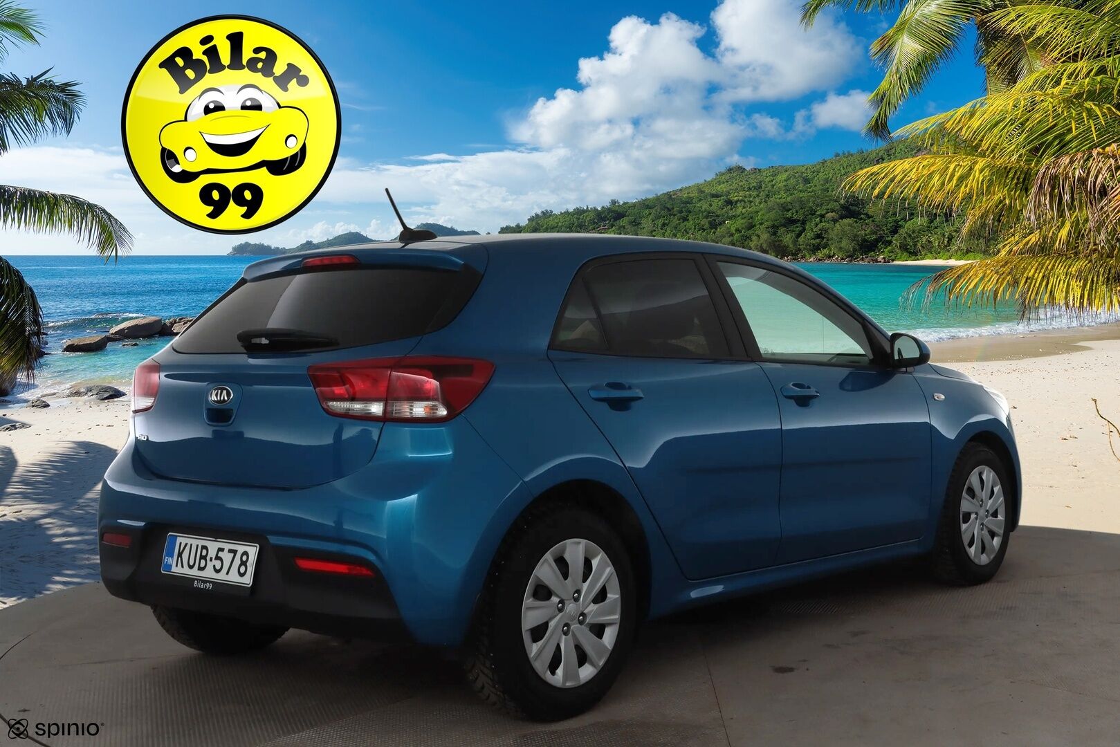 Kia Rio 2021 1,0 T-GDI 100hv LX DCT * Vakkari / Bluetooth / Ratinlämmitin / 2xRenkaat * - Suomi-auto / Hyvällä huoltohistorialla! - HULLUT AVAJAISHULINAT KORKOTARJOUS 3,29 %