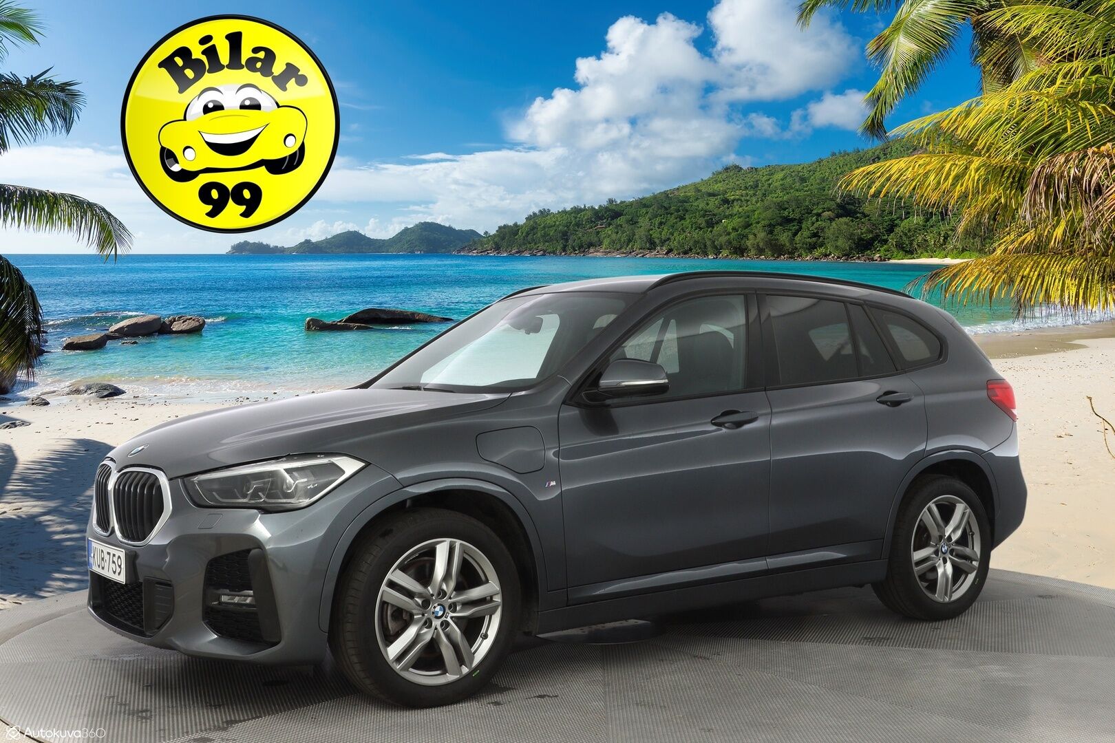 BMW X1 2021 F48 xDrive25e A Charged Edition M Sport *Sporttipenkit / LED-valot / Tutka / Nahkaverhoilu / Ambient-valot* - SoH 92% /  1.Om Suomi-auto / Merkkihuollettu / M-sport vanteet kesäksi