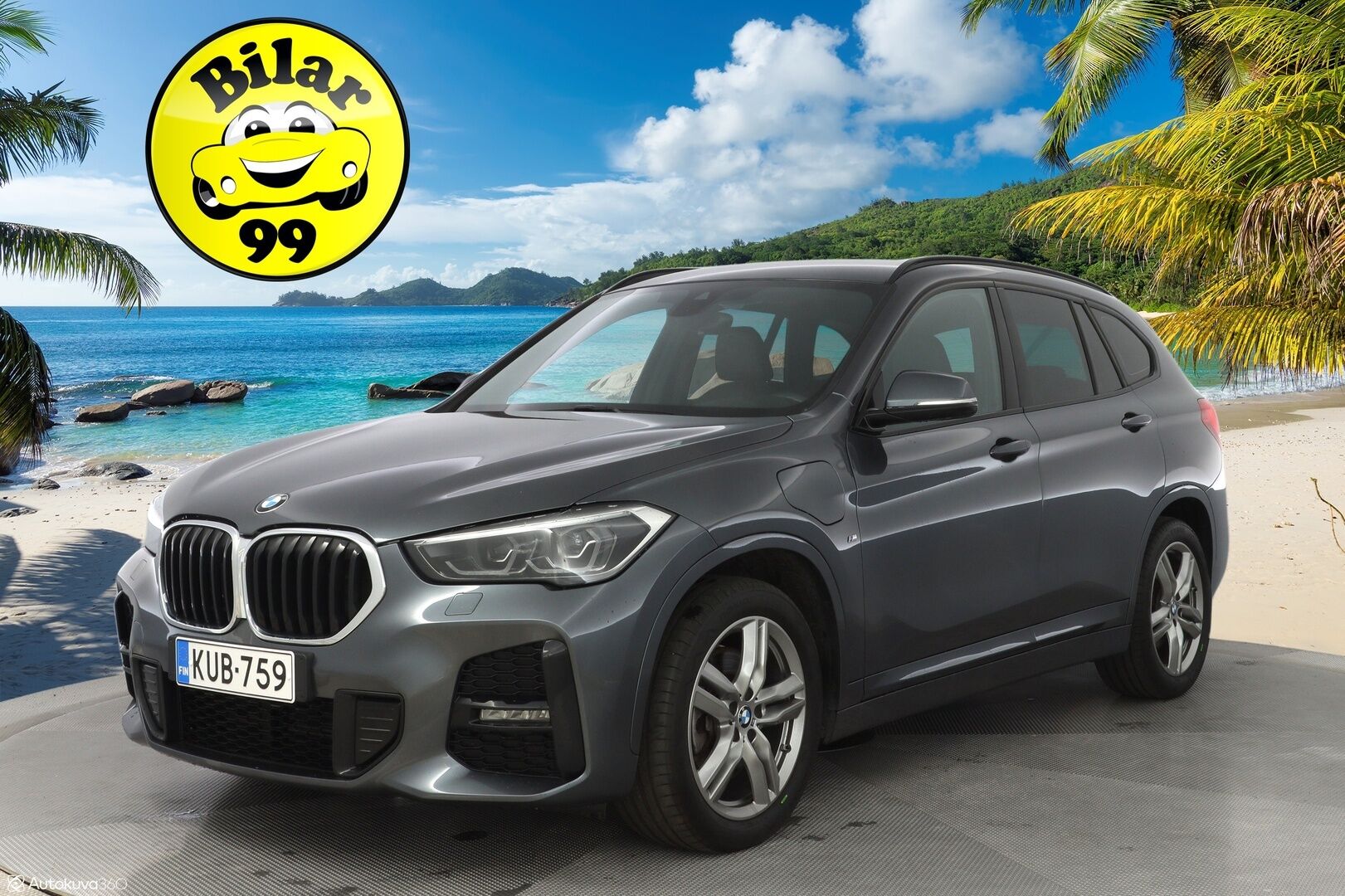 BMW X1 2021 F48 xDrive25e A Charged Edition M Sport *Sporttipenkit / LED-valot / Tutka / Nahkaverhoilu / Ambient-valot* - SoH 92% /  1.Om Suomi-auto / Merkkihuollettu / M-sport vanteet kesäksi