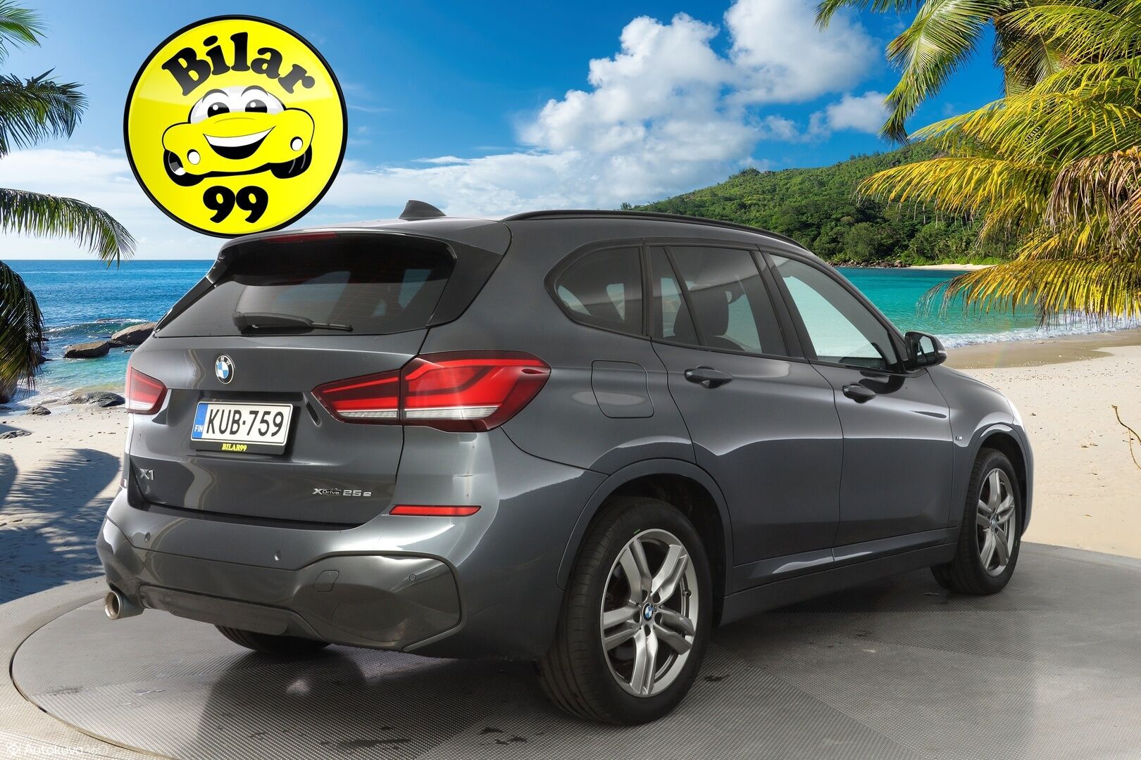 BMW X1 2021 F48 xDrive25e A Charged Edition M Sport *Sporttipenkit / LED-valot / Tutka / Nahkaverhoilu / Ambient-valot* - SoH 92% /  1.Om Suomi-auto / Merkkihuollettu / M-sport vanteet kesäksi