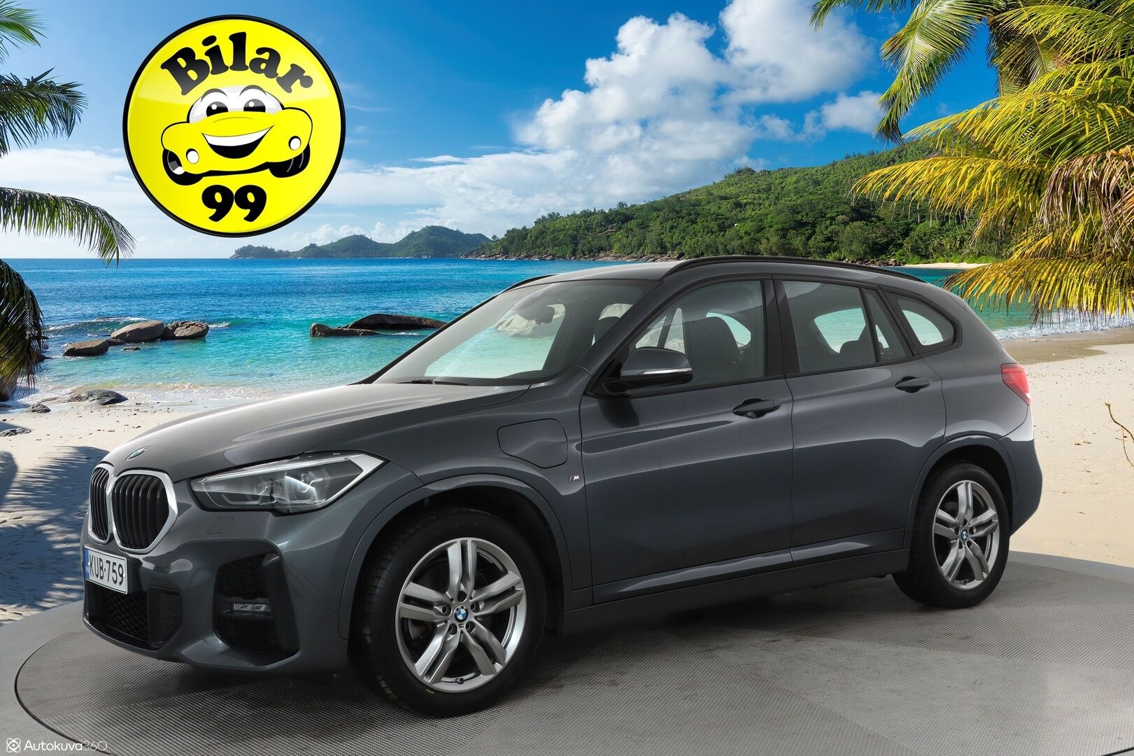 BMW X1 2021 F48 xDrive25e A Charged Edition M Sport ** Sporttipenkit / LED-valot / P.Tutka / Nahkaverhoilu / Ambient-valot ** - 1.Om Suomi-auto / Merkkihuollettu / Kahdet Renkaat / Akku Kuntotarkistettu!