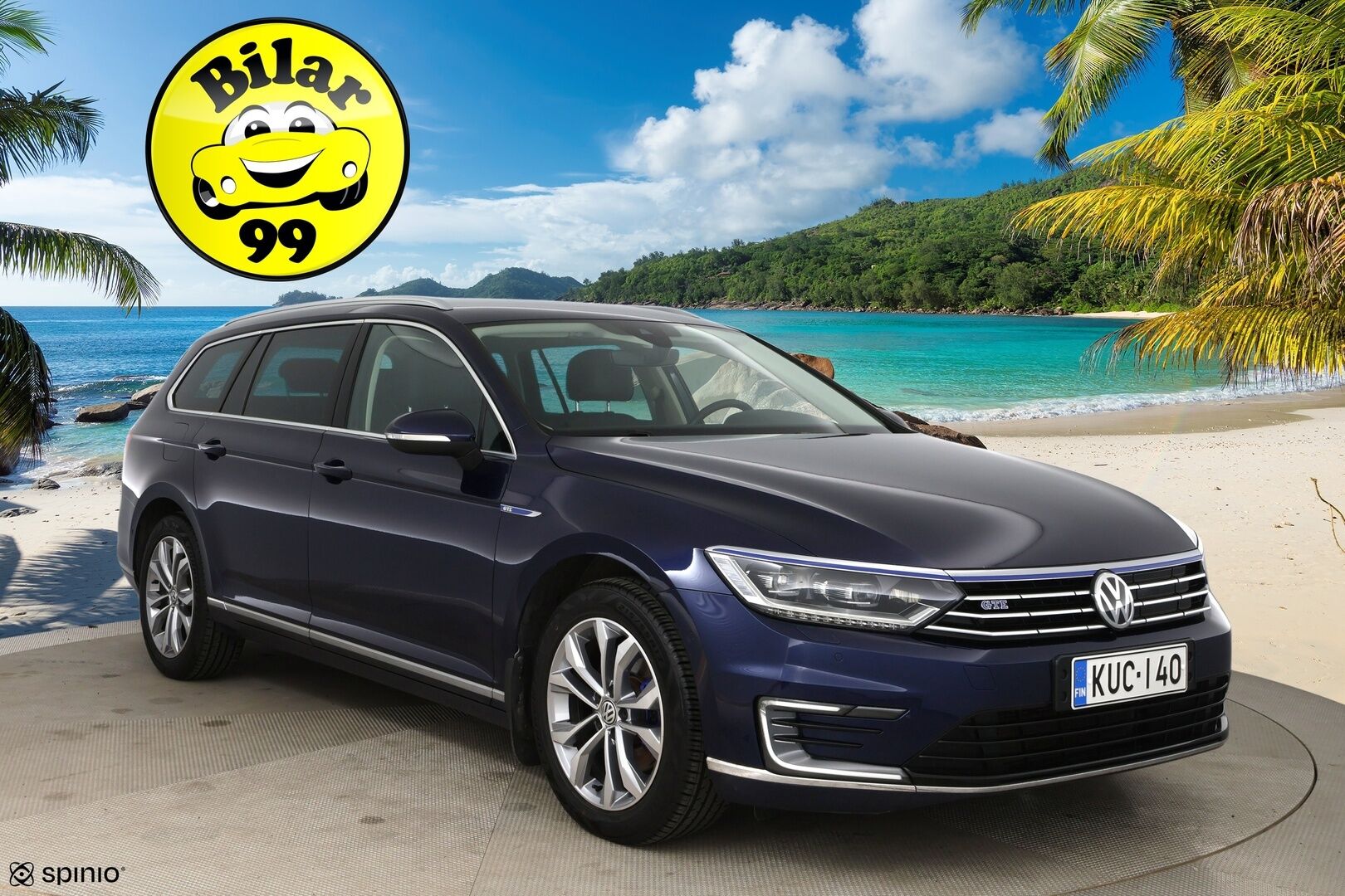 Volkswagen Passat 2018 Variant GTE Plug-In Hybrid 160 kW (218 hv) DSG-aut. / Digimittaristo / Vetokoukku / Adapt. vak / BLIS / Keyless / Ambient - P-Kamera / Webasto / Muistipenkki hieronnalla / Dynamic Light Assist / AppConnect