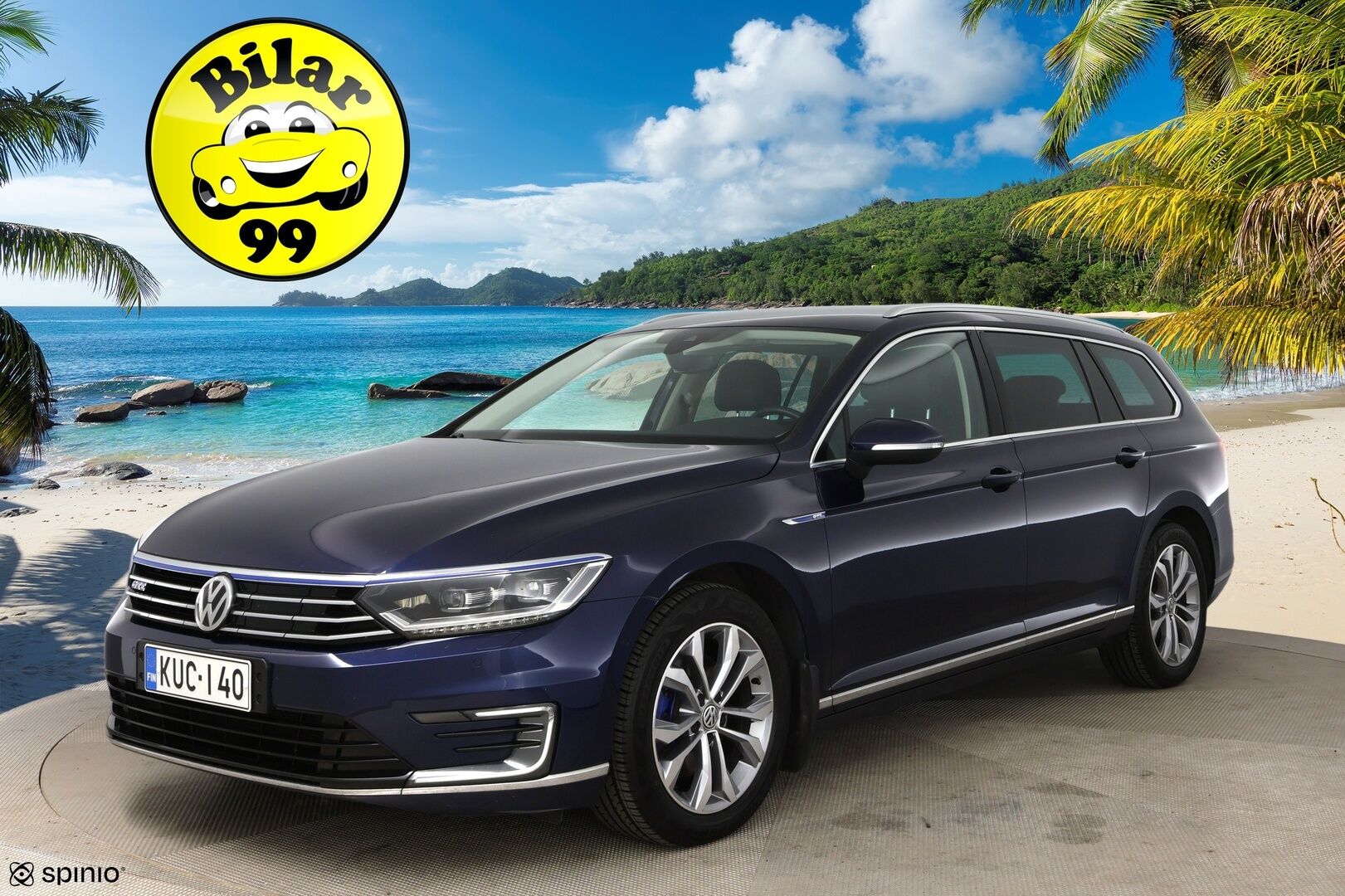 Volkswagen Passat 2018 Variant GTE Plug-In Hybrid 160 kW (218 hv) DSG-aut. / Digimittaristo / Vetokoukku / Adapt. vak / BLIS / Keyless / Ambient - P-Kamera / Webasto / Muistipenkki hieronnalla / Dynamic Light Assist / AppConnect