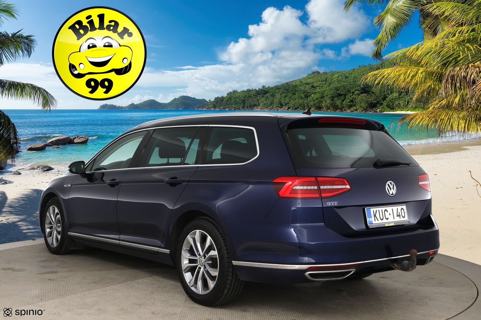 Volkswagen Passat 2018 Variant GTE Plug-In Hybrid 160 kW (218 hv) DSG-aut. / Digimittaristo / Vetokoukku / Adapt. vak / BLIS / Keyless / Ambient - P-Kamera / Webasto / Muistipenkki hieronnalla / Dynamic Light Assist / AppConnect
