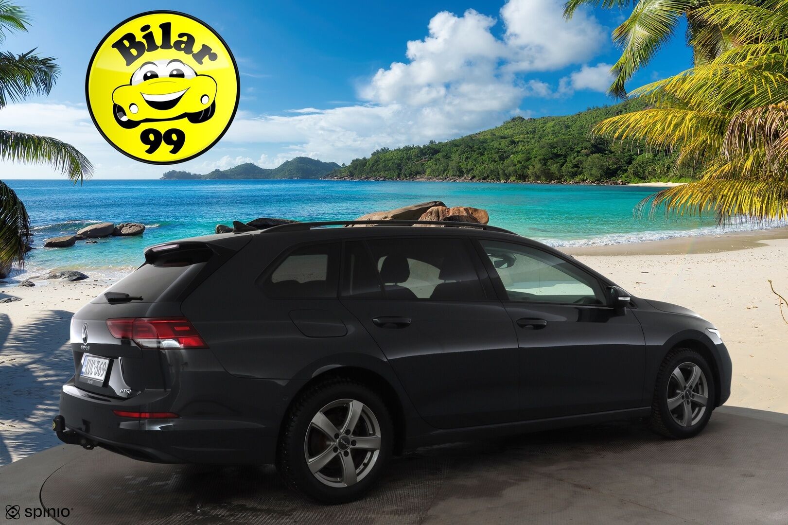 Volkswagen Golf 2022 Variant Comfort Business 1,0 eTSI (MHEV) 81 kW DSG * H&K /  ACC / Webasto / Koukku /  LED / P.Tutkat / KeylessGO * - 1.om Suomi-auto / Kahdet renkaat / Juuri huollettu! - HULLUT JOULUT KORKOTARJOUS 2,49% 