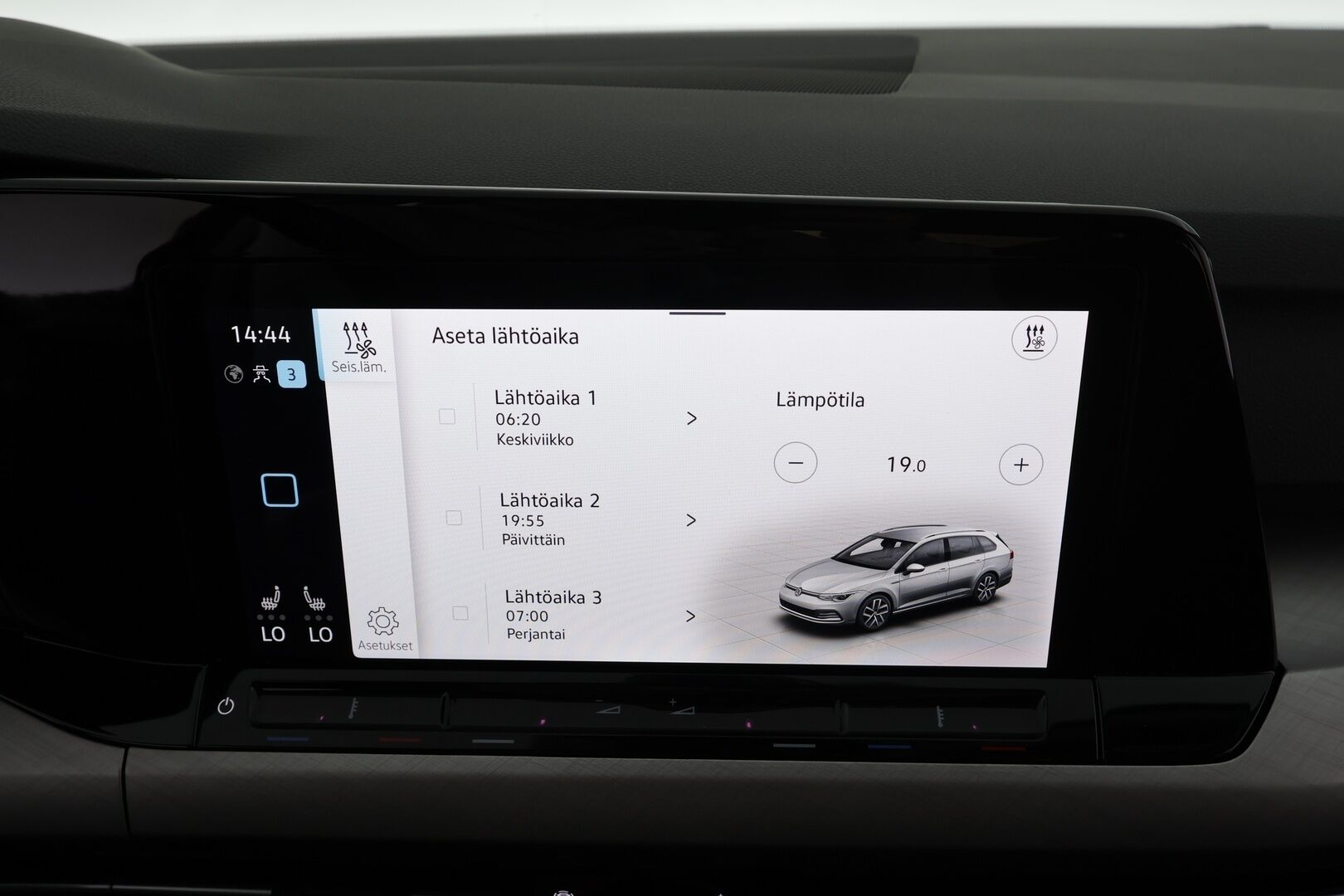 Volkswagen Golf 2022 Variant Comfort Business 1,0 eTSI (MHEV) 81 kW DSG * H&K /  ACC / Webasto / Koukku /  LED / P.Tutkat / KeylessGO * - 1.om Suomi-auto / Kahdet renkaat / Juuri huollettu! - HULLUT JOULUT KORKOTARJOUS 2,49% 