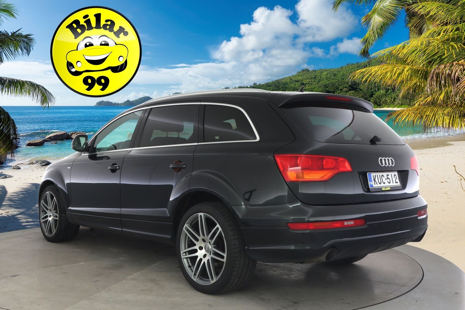 Audi Q7 2009 AUDI Q7 3,0 V6 TDI DPF 176 kW quattro S-Line tiptronic-autom. 7-ist *Myydään Huutokaupat.com* - *Webasto / 7-Paikkaa / Kuskin penkki muistilla*