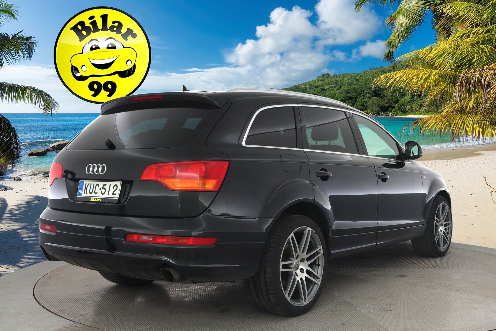 Audi Q7 2009 AUDI Q7 3,0 V6 TDI DPF 176 kW quattro S-Line tiptronic-autom. 7-ist *Myydään Huutokaupat.com* - *Webasto / 7-Paikkaa / Kuskin penkki muistilla*