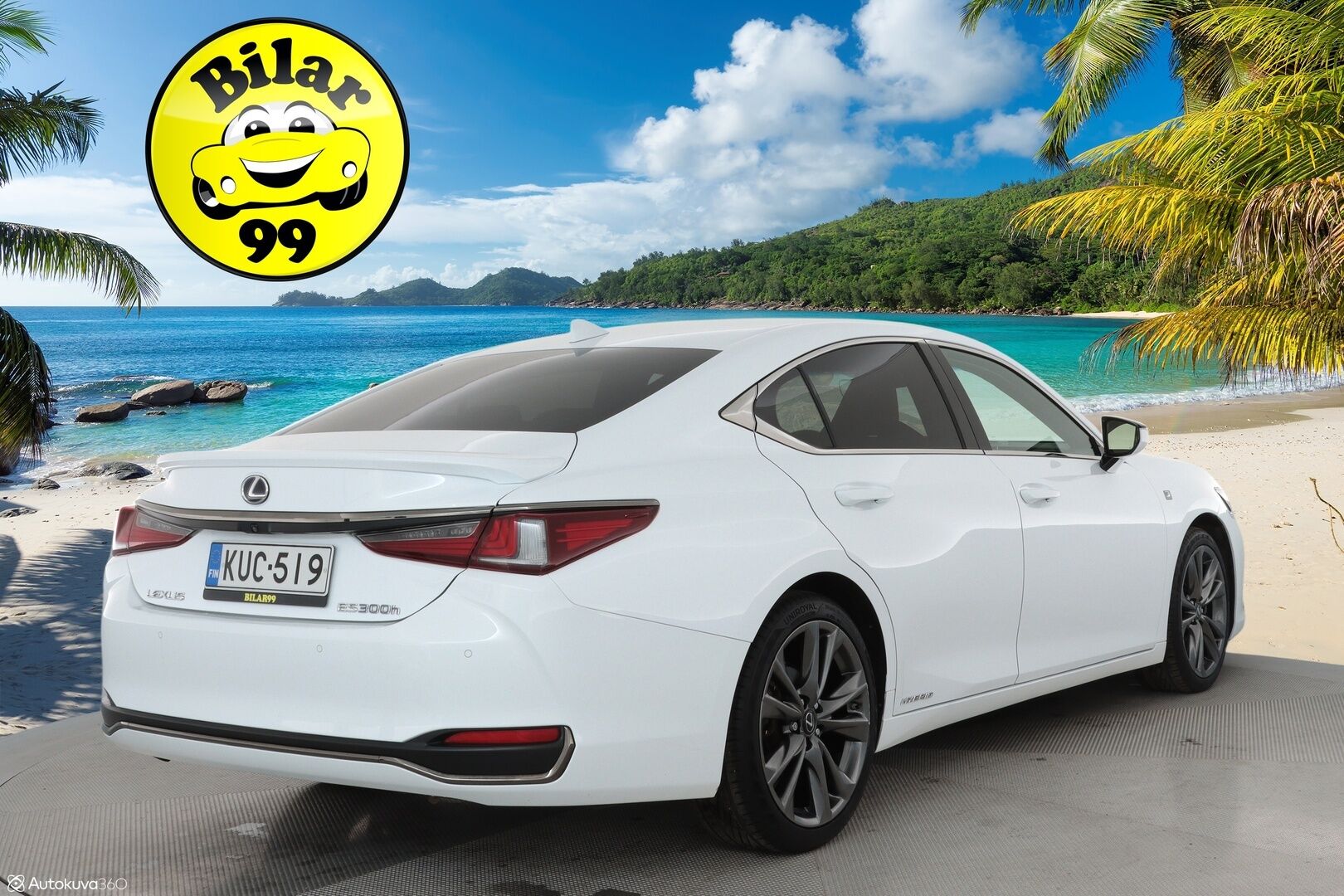 Lexus ES 2019 300H F-Sport ** Adapt.vakkari / HUD / Mark Levinson / Muistipenkki / Adapt.vakkari / P.kamera / Punaiset nahkapenkit - 3,99 % KORKOTARJOUS TÄHÄN AUTOON - 31.5. ASTI! - Kattoluukku / Sporttipenkit / Aplle&Android / Keyless