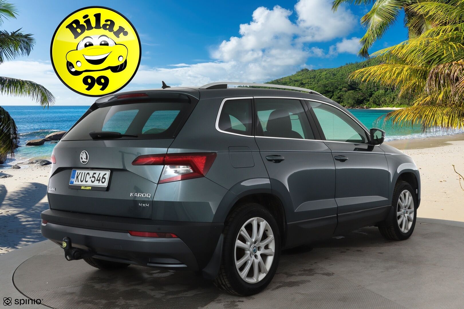 Skoda Karoq 2018 2.0 TDI 150 4x4 Style DSG **Canton / Webasto / Adapt.vakkari / Keyless / Koukku / Sporttipenkit / P.kamera**