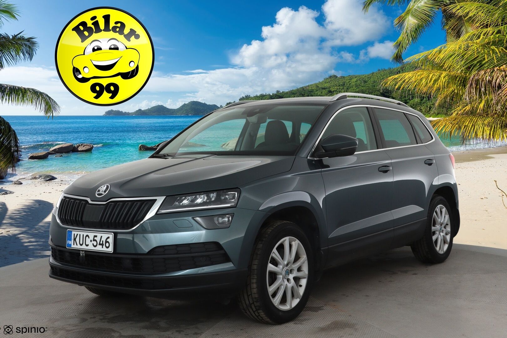 Skoda Karoq 2018 2.0 TDI 150 4x4 Style DSG **Canton / Webasto / Adapt.vakkari / Keyless / Koukku / Sporttipenkit / P.kamera**