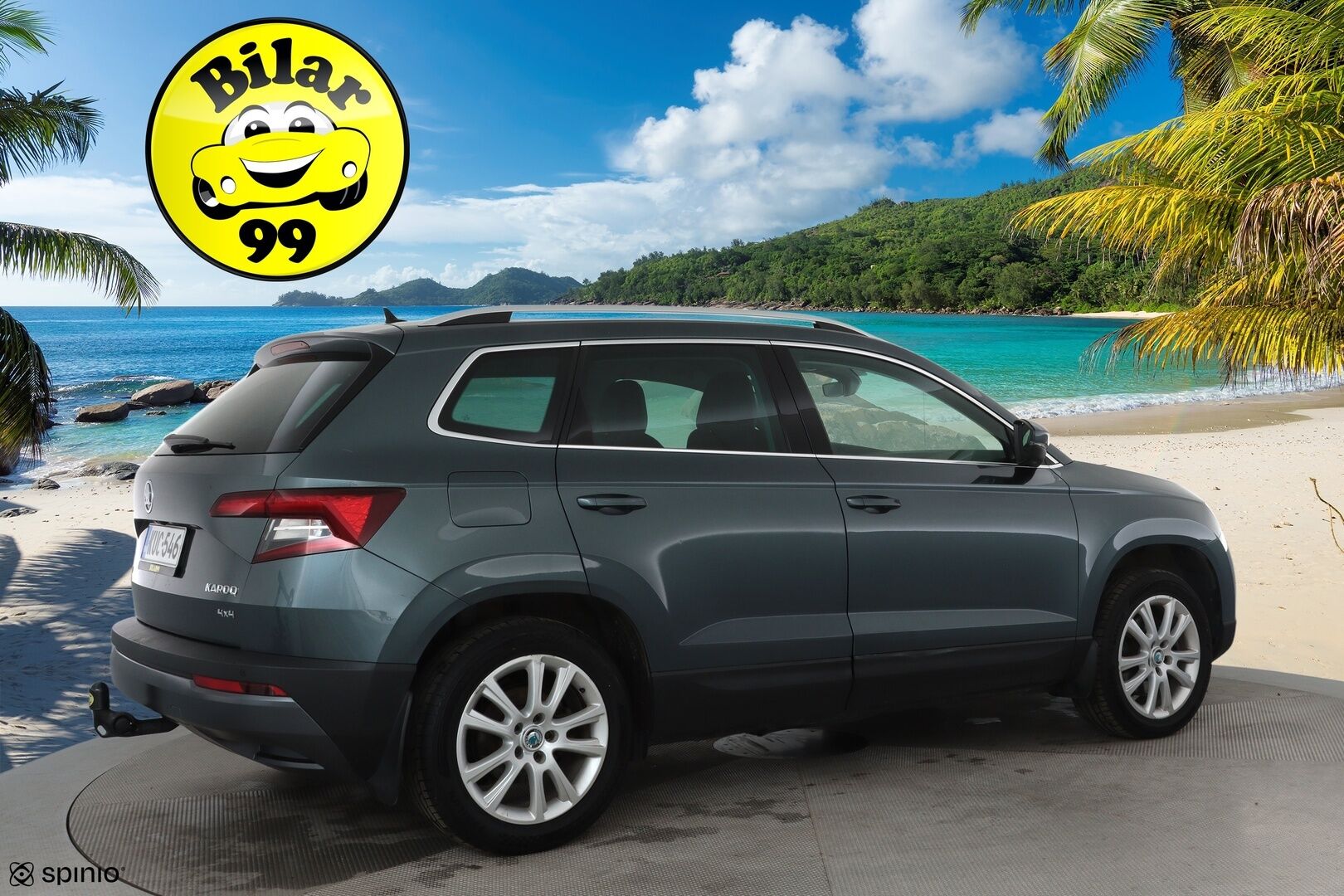 Skoda Karoq 2018 2.0 TDI 150 4x4 Style DSG **Canton / Webasto / Adapt.vakkari / Keyless / Koukku / Sporttipenkit / P.kamera**