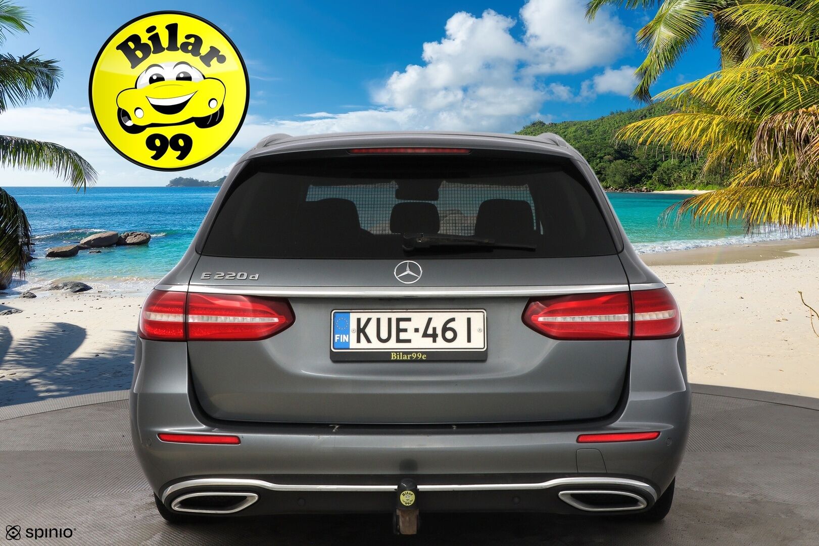 Mercedes-Benz E 2017 220 d A Premium Business * Burmester / Distronic+ / Peruutuskamera / Koukku / Comand Navi / Puolinahkasisusta - LED High Performance / Sähköluukku / Juuri saapunut Tampereelle!