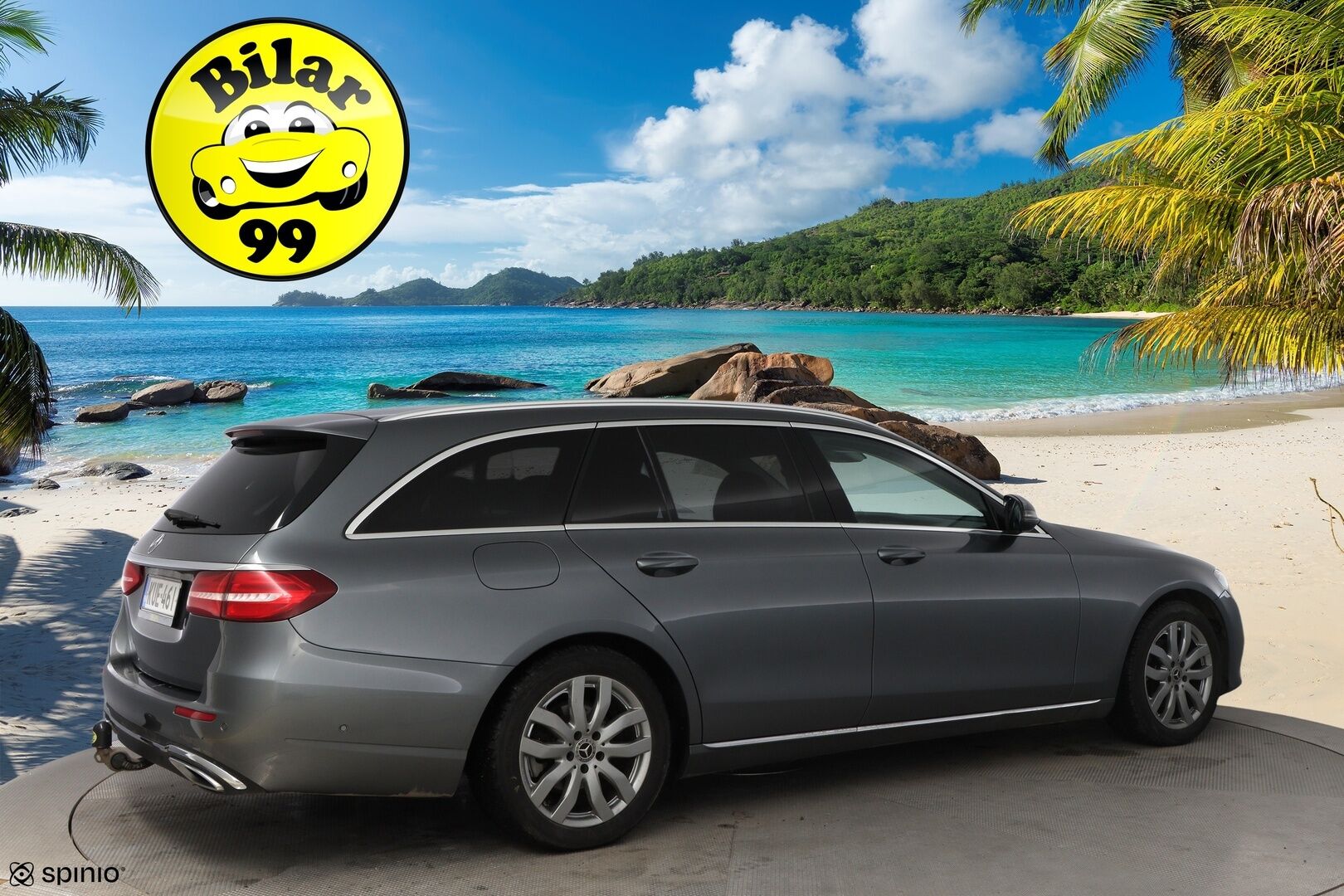 Mercedes-Benz E 2017 220 d A Premium Business * Burmester / Distronic+ / Peruutuskamera / Koukku / Comand Navi / Puolinahkasisusta - LED High Performance / Sähköluukku / Juuri saapunut Tampereelle!