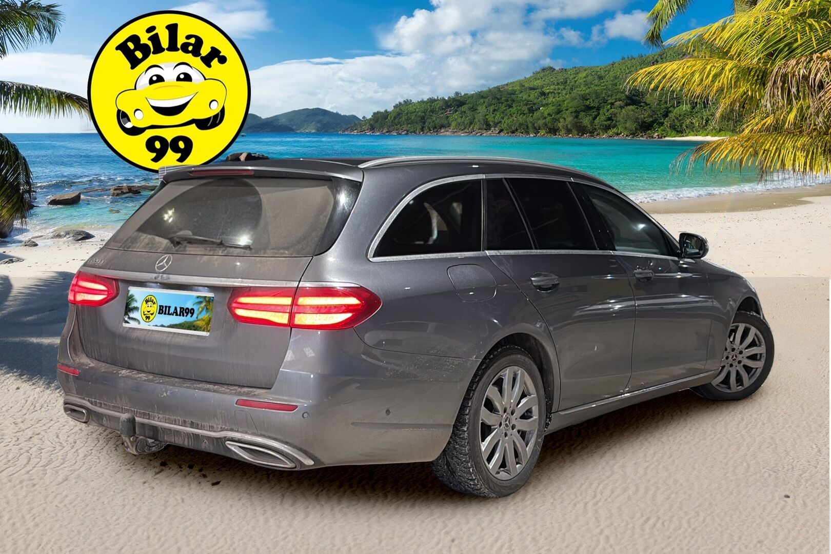 Mercedes-Benz E 2017 E 220 d A Premium Business * Burmester / Distronic+ / Peruutuskamera / Vetokoukku / Comand-navi / Puolinahat! * - LED High Performance / Sähköluukku / Juuri saapunut Tampereelle!