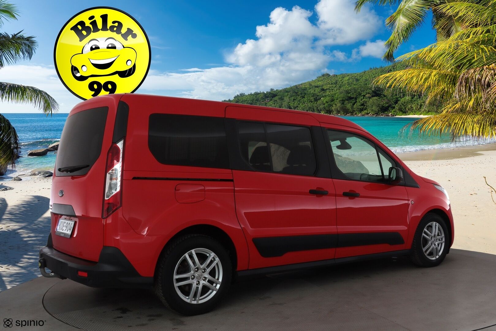 Ford Grand Tourneo Connect 2021 1,5 TDCi 120 hv A8 Trend 5-ovinen * Vakkari / P.tutka / Koukku / Webasto / Xenon * - 1.Om Suomi-auto / Hyvät Nokian nastat