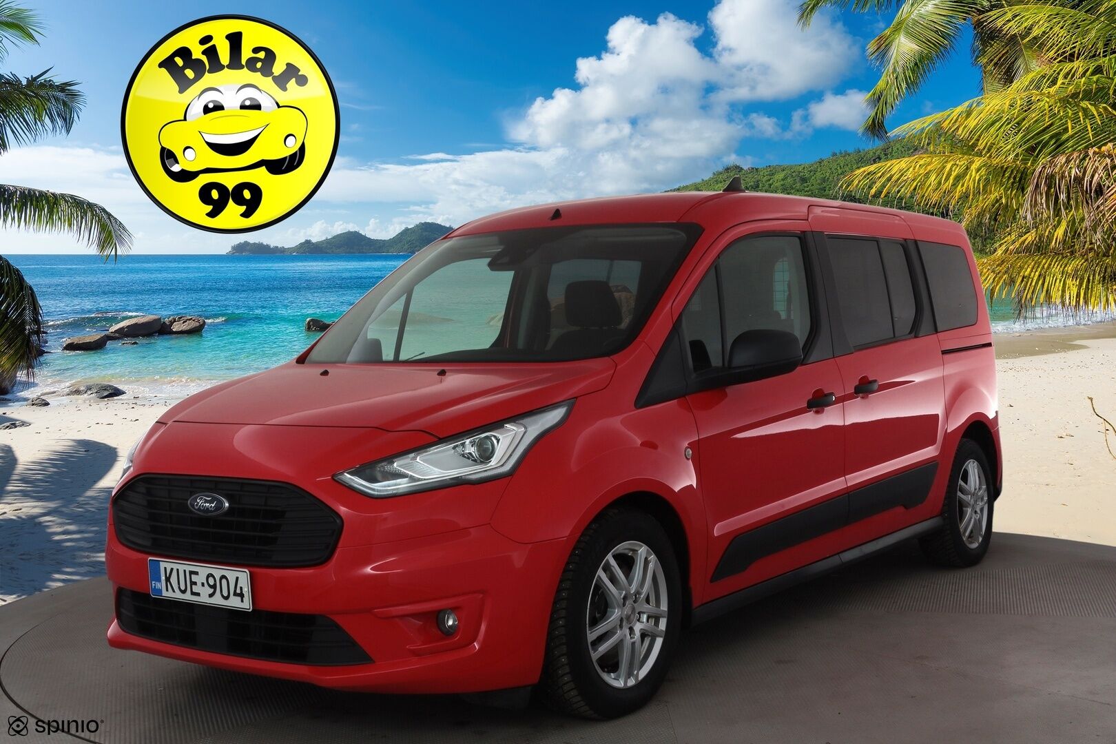 Ford Grand Tourneo Connect 2021 1,5 TDCi 120 hv A8 Trend 5-ovinen *ALV / Webasto / Vakkari / P.tutka / Koukku / Xenon * - 1.Om Suomi-auto / Hyvät Nokian nastat