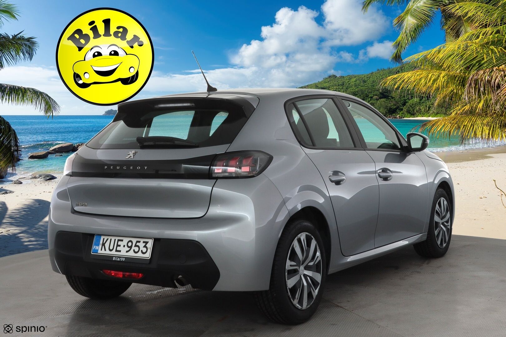 Peugeot 208 2021 Active PureTech 75 - | 1-om suomiauto | LED | Vakkari | Apple & Android | Lohko+sisälämmitin | BT | Kaistavahti | Liikennemerkkien tunnistus |