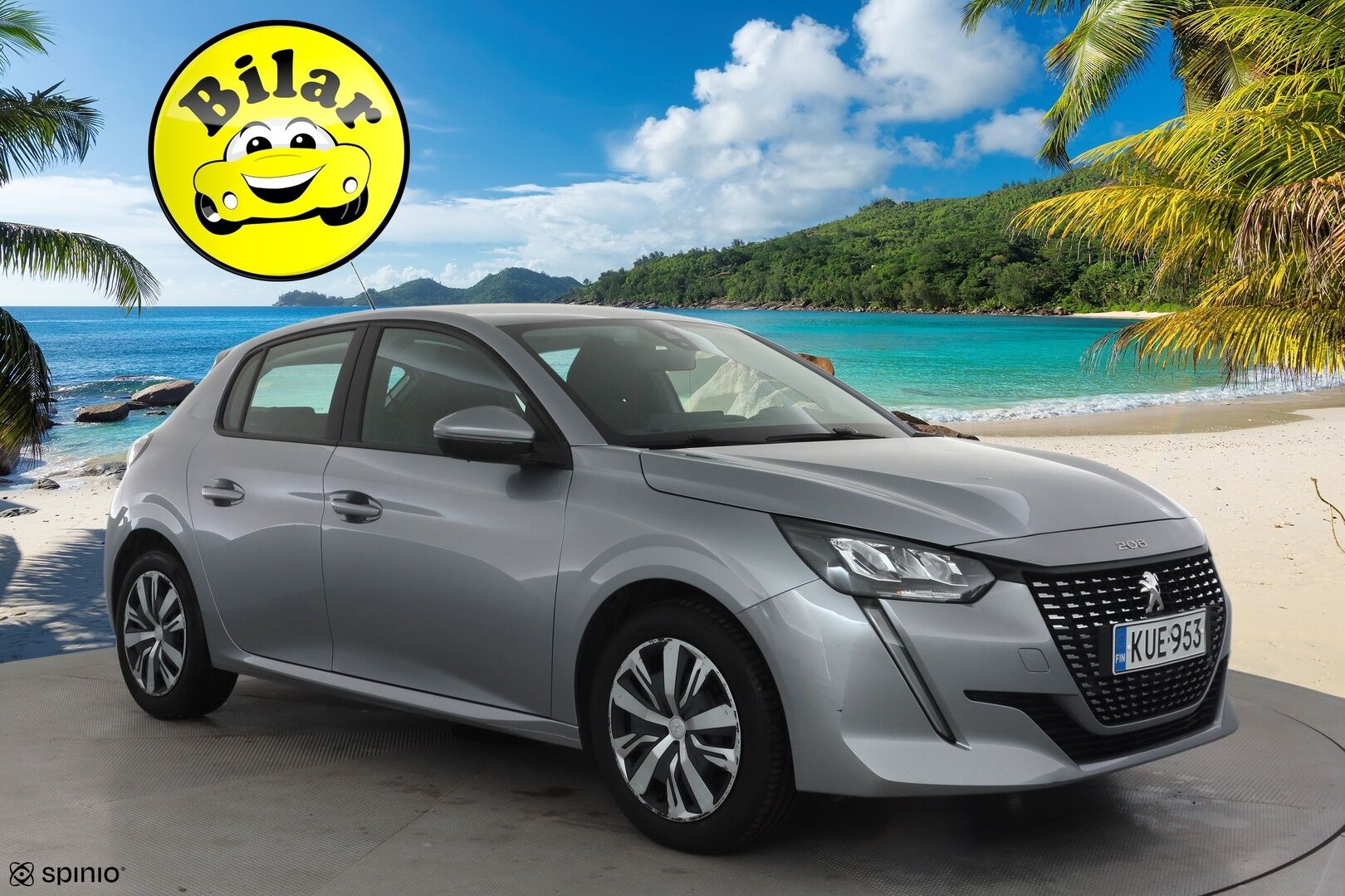 Peugeot 208 2021 Active PureTech 75 - | 1-om suomiauto | LED | Vakkari | Apple & Android | Lohko+sisälämmitin | BT | Kaistavahti | Liikennemerkkien tunnistus |
