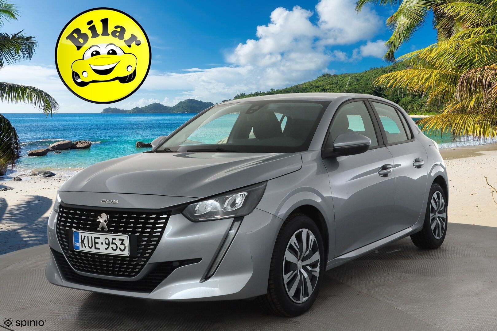 Peugeot 208 2021 Active PureTech 75 - | 1-om suomiauto | LED | Vakkari | Apple & Android | Lohko+sisälämmitin | BT | Kaistavahti | Liikennemerkkien tunnistus |