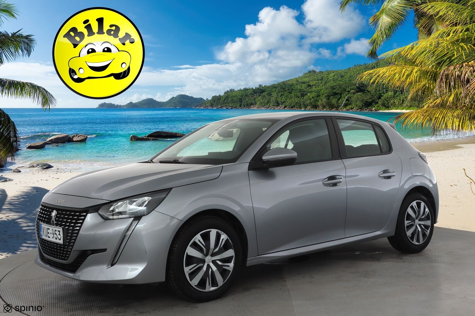 Peugeot 208 2021 Active PureTech 75 - | 1-om suomiauto | LED | Vakkari | Apple & Android | Lohko+sisälämmitin | BT | Kaistavahti | Liikennemerkkien tunnistus |